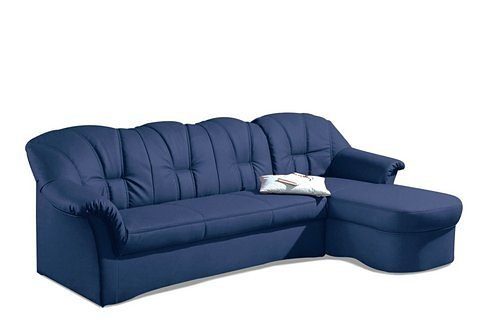 DOMO collection Ecksofa Papenburg, zeitlose Rückensteppung, günstig online kaufen