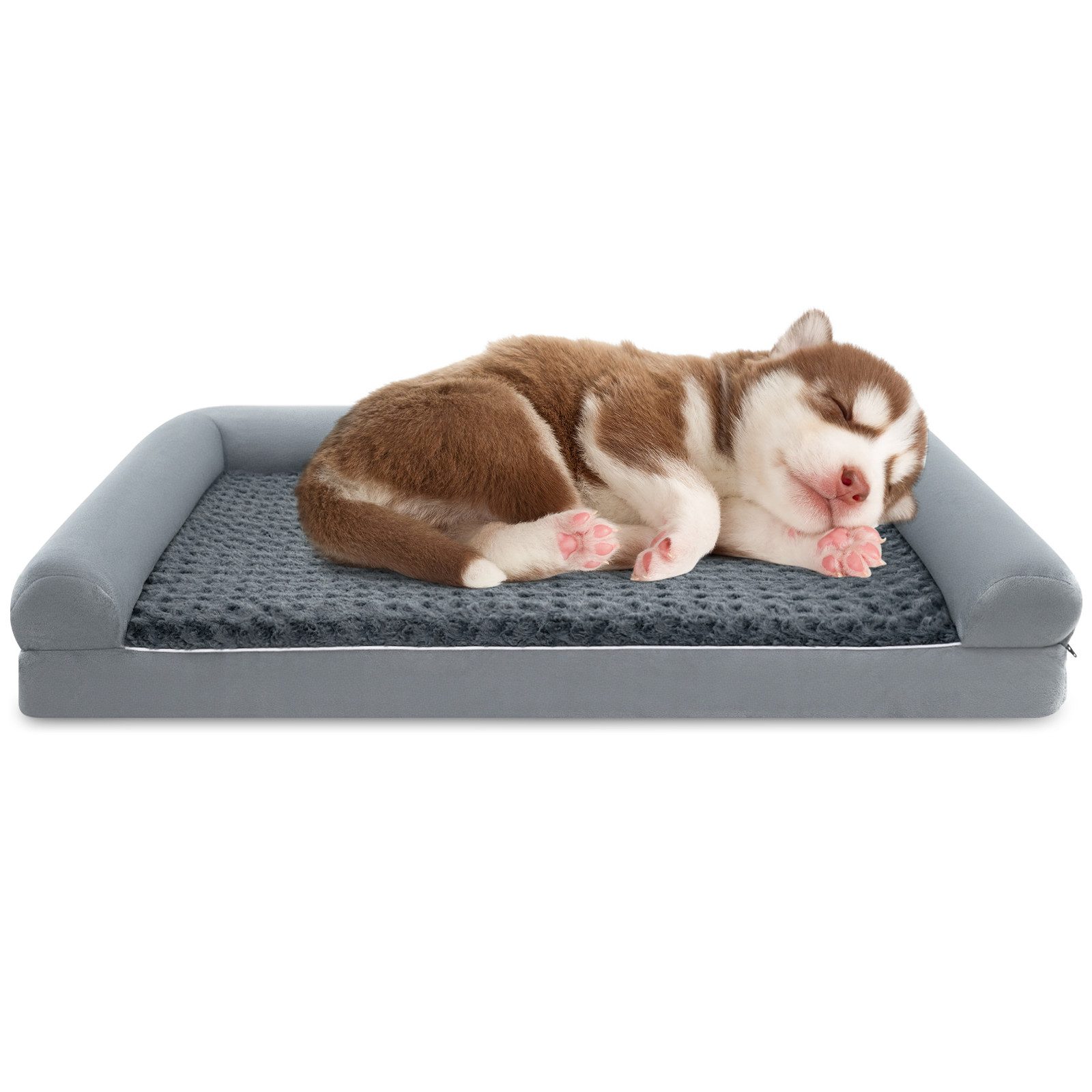 COSTWAY Tierbett, Hundebett, Hundesofa, mit waschbarer Bezug, Größe L günstig online kaufen