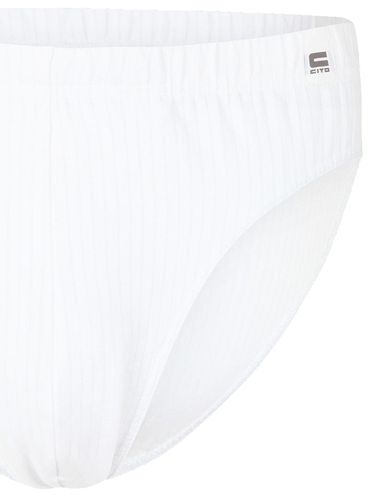 CiTO Slip 3er Pack Herren Slip cotton stripe (Packung, 3-St)