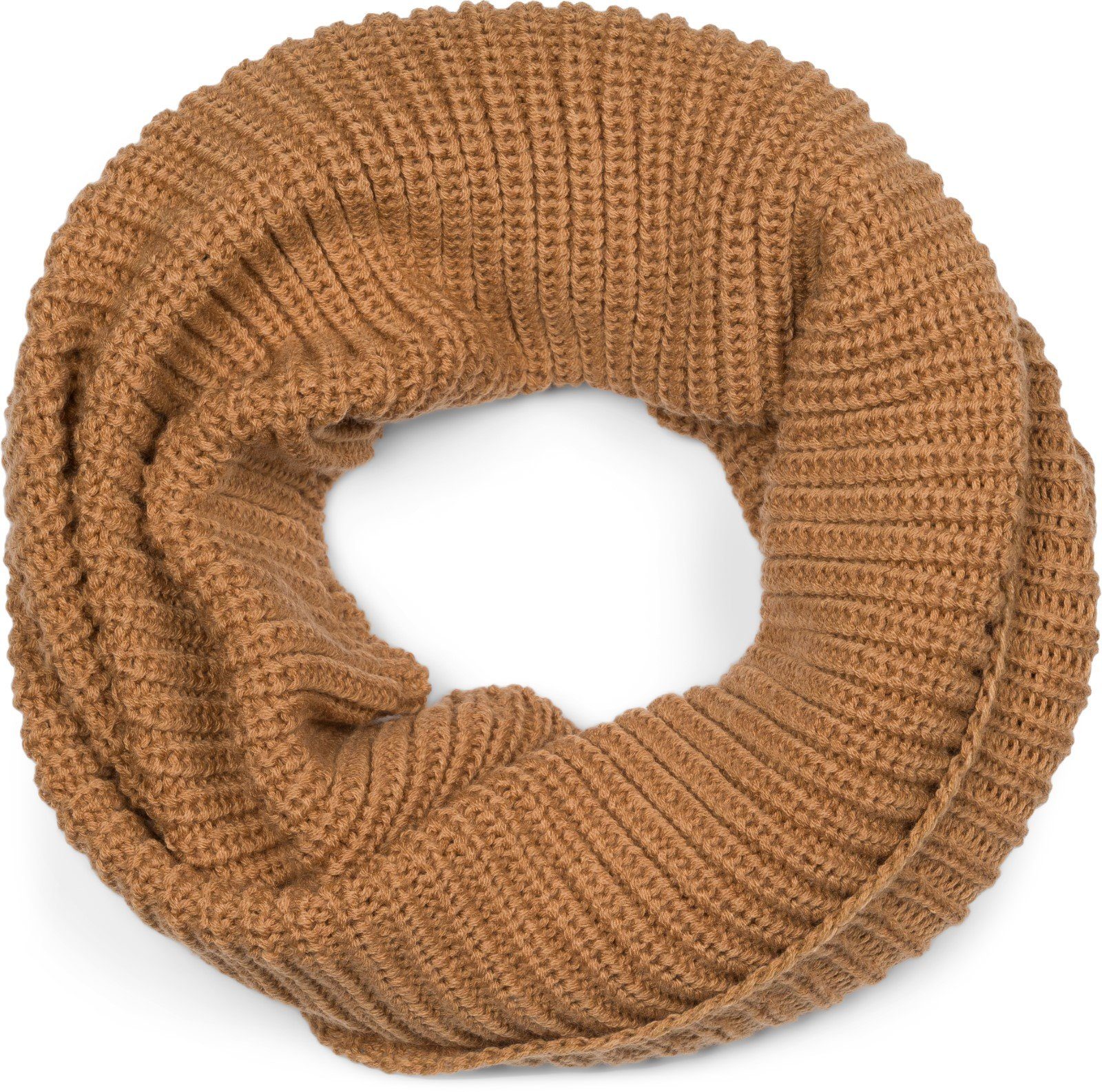 styleBREAKER Strickschal Unifarbener Feinstrick Loop, (1-St) günstig online kaufen