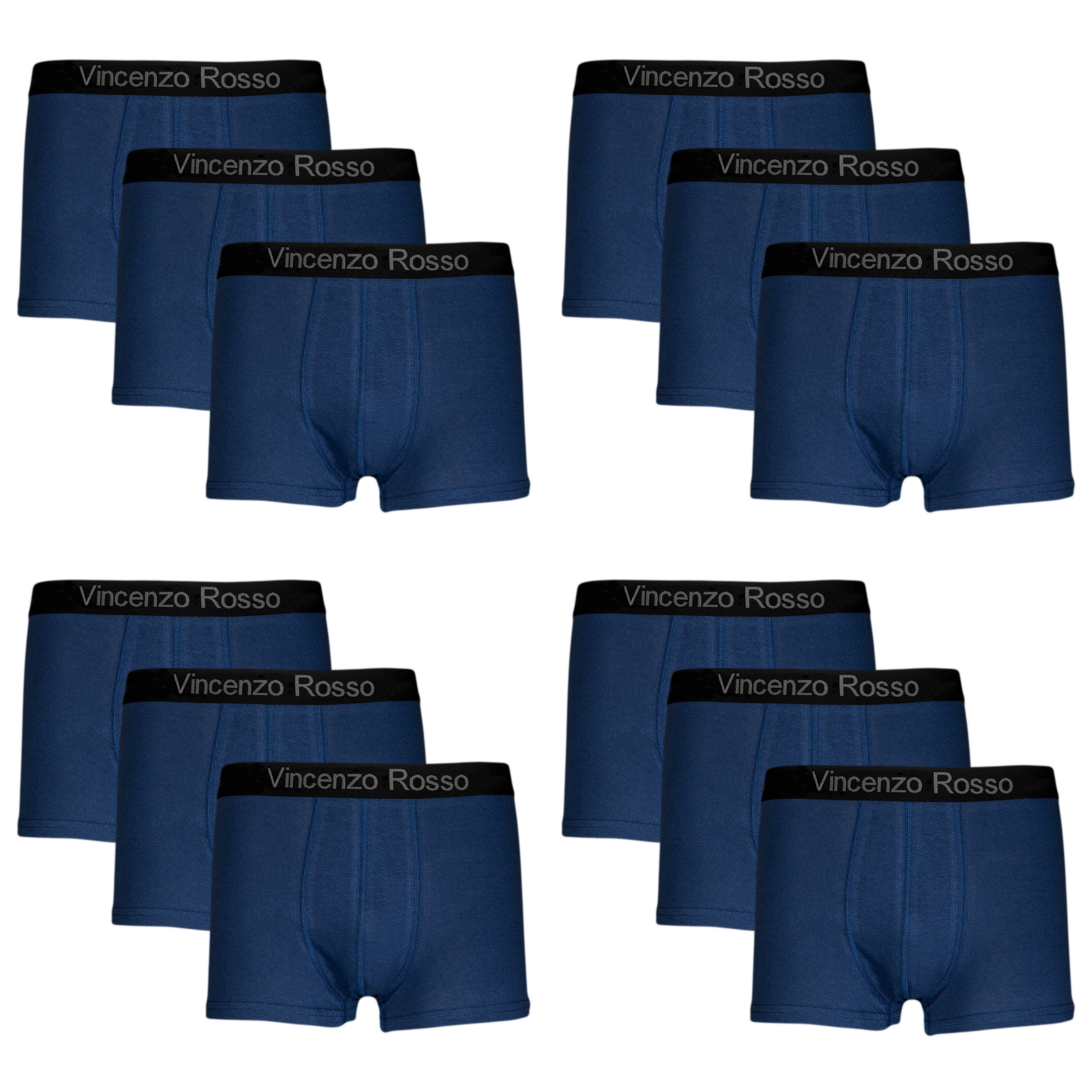 TEXEMP Boxershorts 5 bis 10 Herren Boxershorts Retroshorts Baumwolle Unterhose Trunks (Packung, 10-St) Ohne Seitennähte