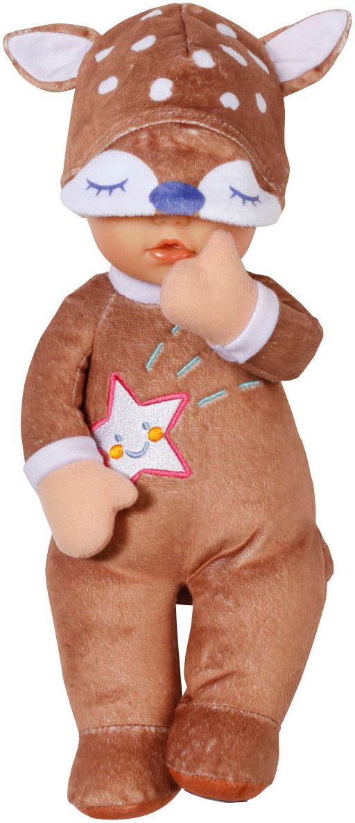 Baby Born Babypuppe for babies Sleepy Reh, 30 cm, mit Rassel im Inneren