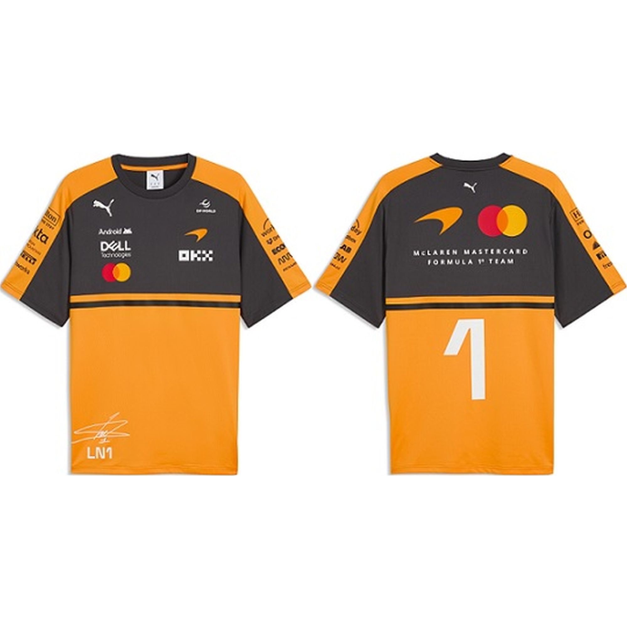 McLaren Print-Shirt McLaren F1 Team T-Shirt "Norris" Puma 2026