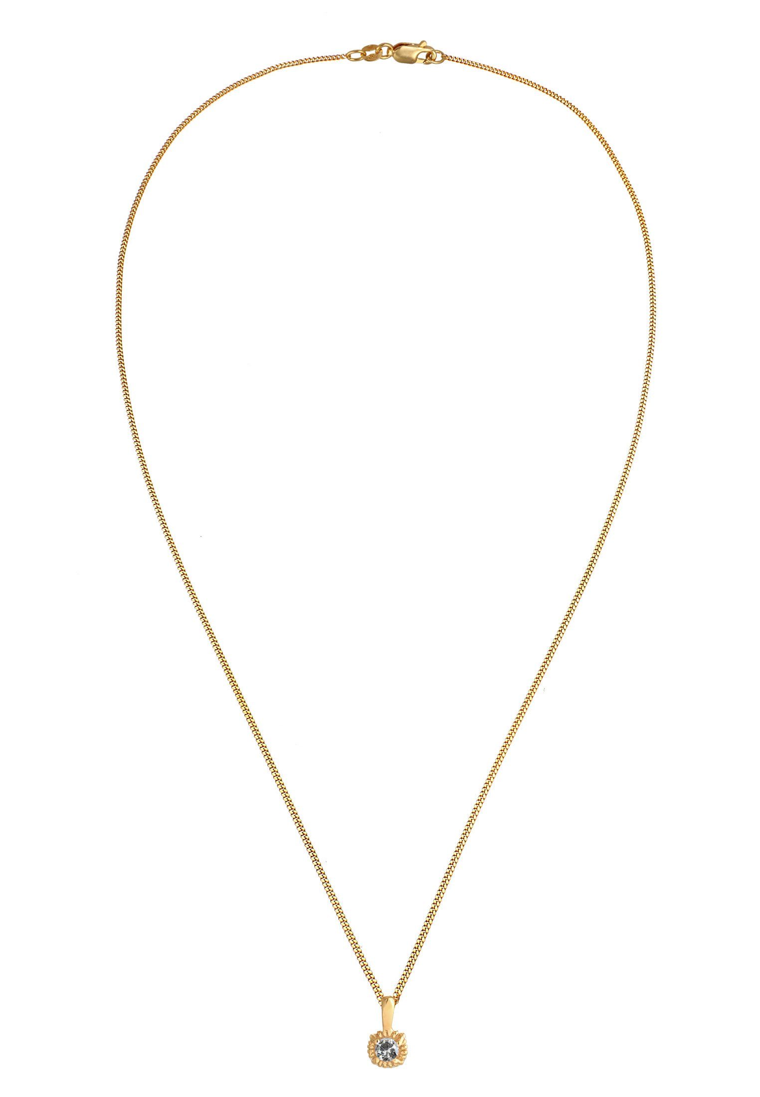 Elli DIAMONDS Kette mit Anhänger Solitär günstig online kaufen