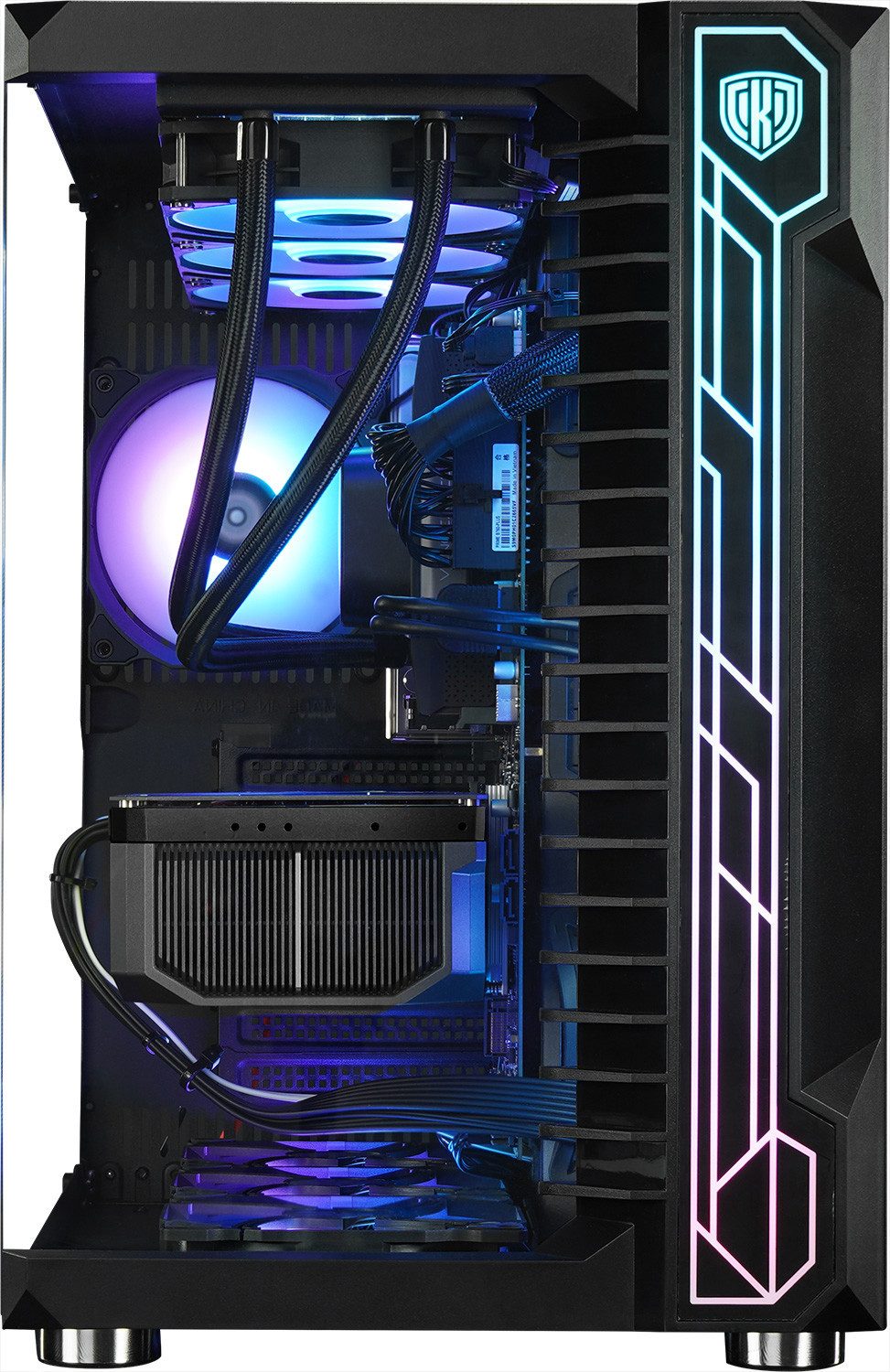 Kiebel Panorama XL 14 Gaming-PC (Intel Core i9 Intel Core i9-14900KF, RTX 5080, 32 GB RAM, 2000 GB SSD, Wasserkühlung, WLAN, RGB-Beleuchtung) – Bild 5 von 5