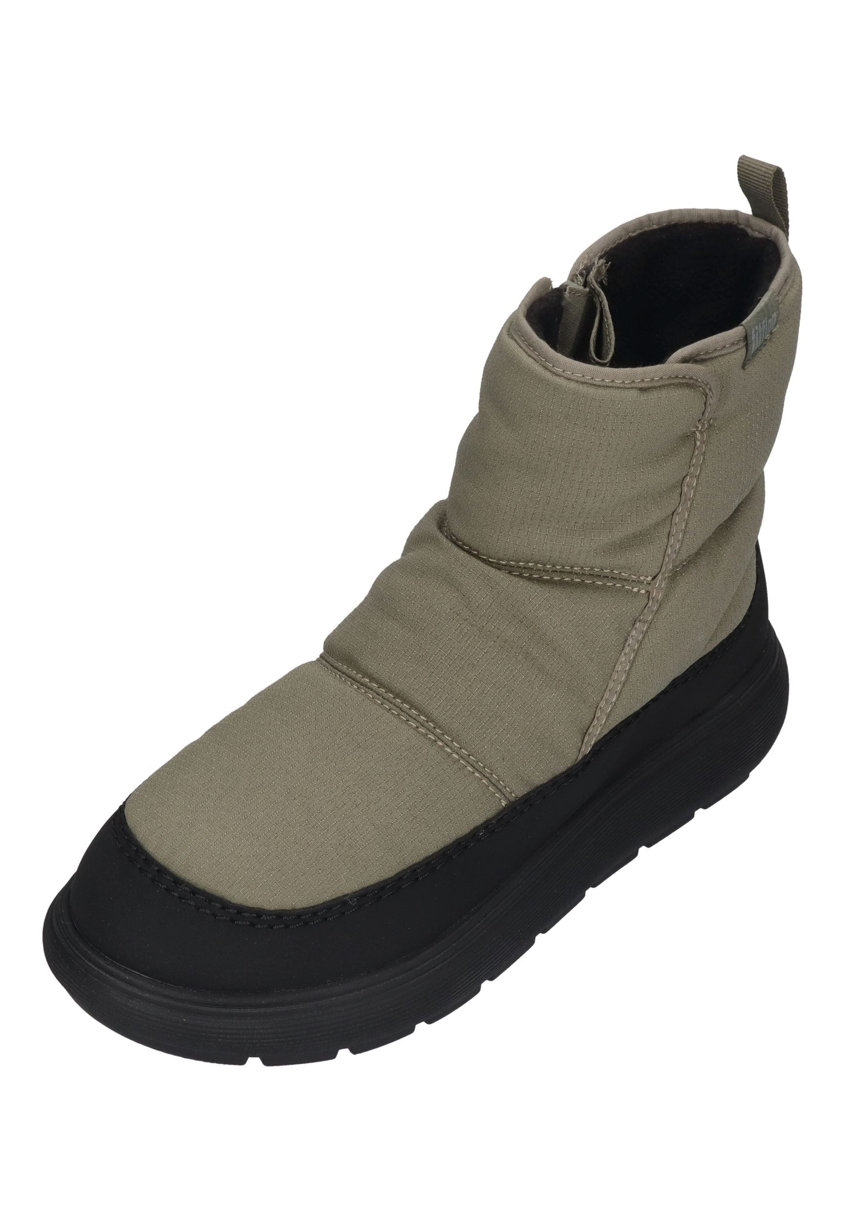 Fitflop IQ-COMFF W RESISTANT NYLON BOOTS Winterstiefel Grey Sage