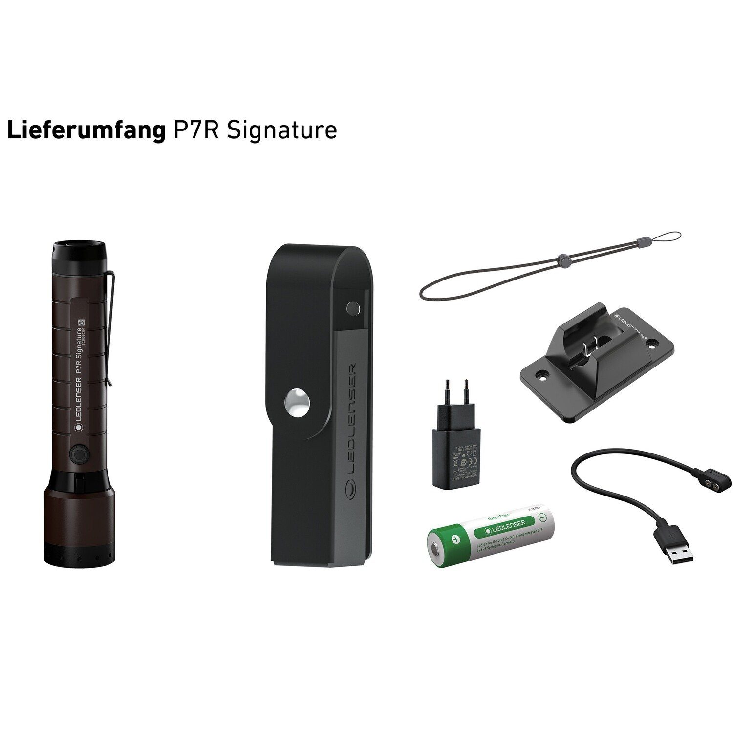 P7R Taschenlampe Ledlenser Signature Lampe