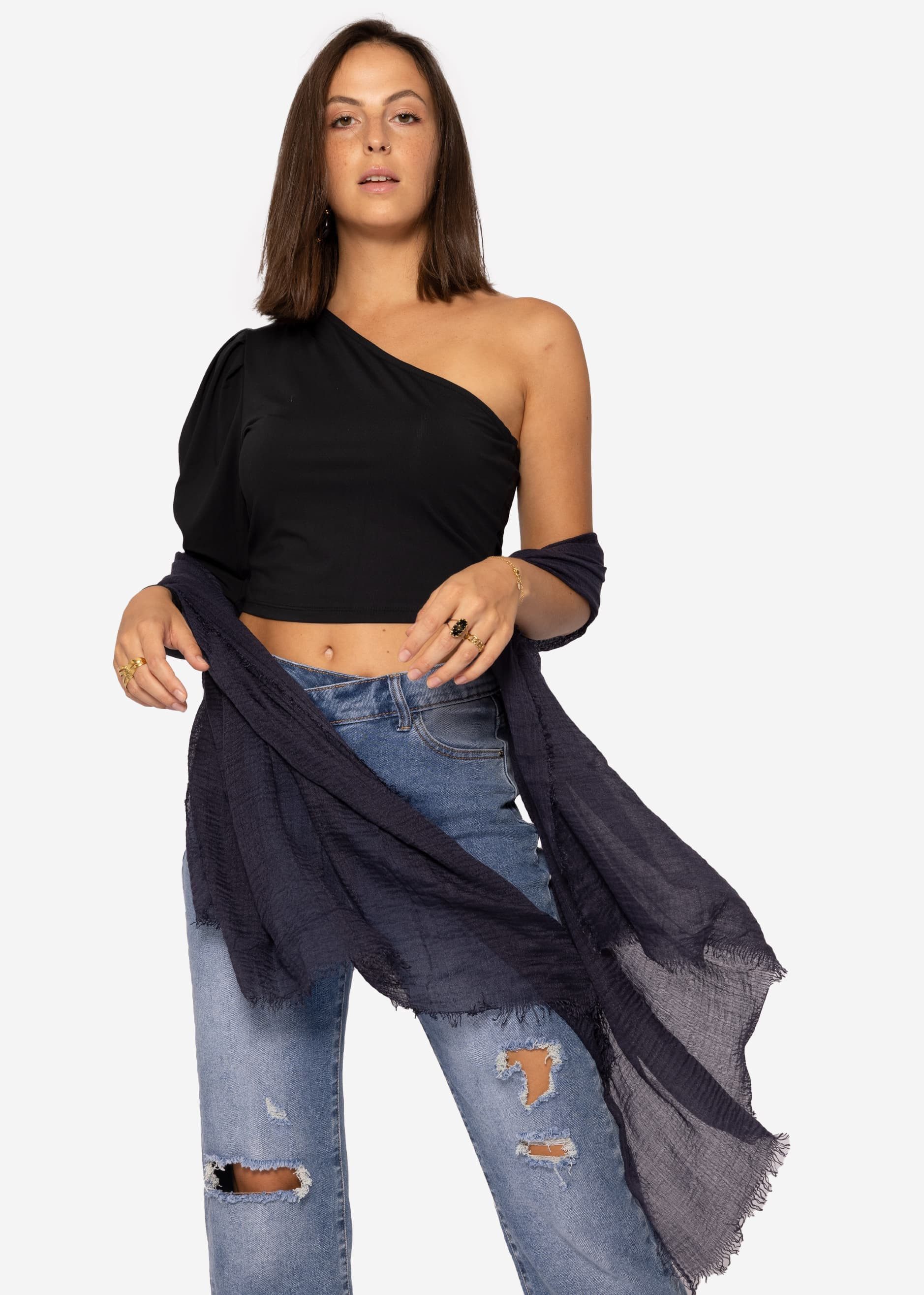 SASSYCLASSY Schal Weicher Schal aus hochwertigem günstig online kaufen
