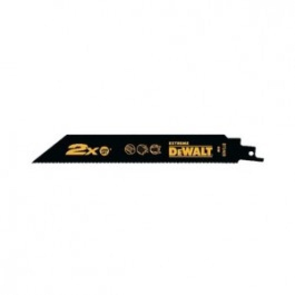 Säbelsägeblatt DEWALT Säbelsägeblatt-Set 305x2,5 mm 5 Stück 10 TPI Schnellschnitt