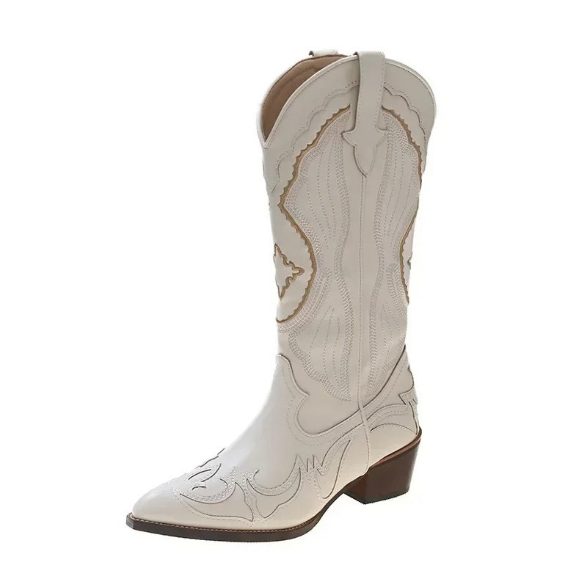 NEXORA Western Cowboystiefel Damen bestickt, Stiefel günstig online kaufen