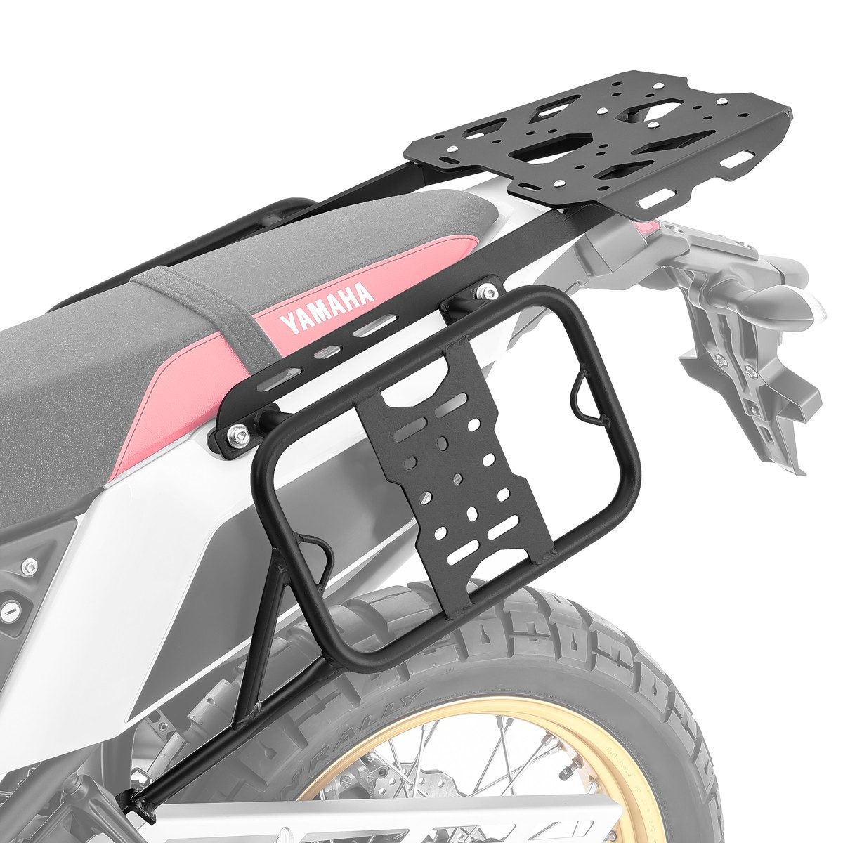 Reisetasche Set Gepäckträger+Seitenträger für Yamaha Tenere 700 / Rally 19-26