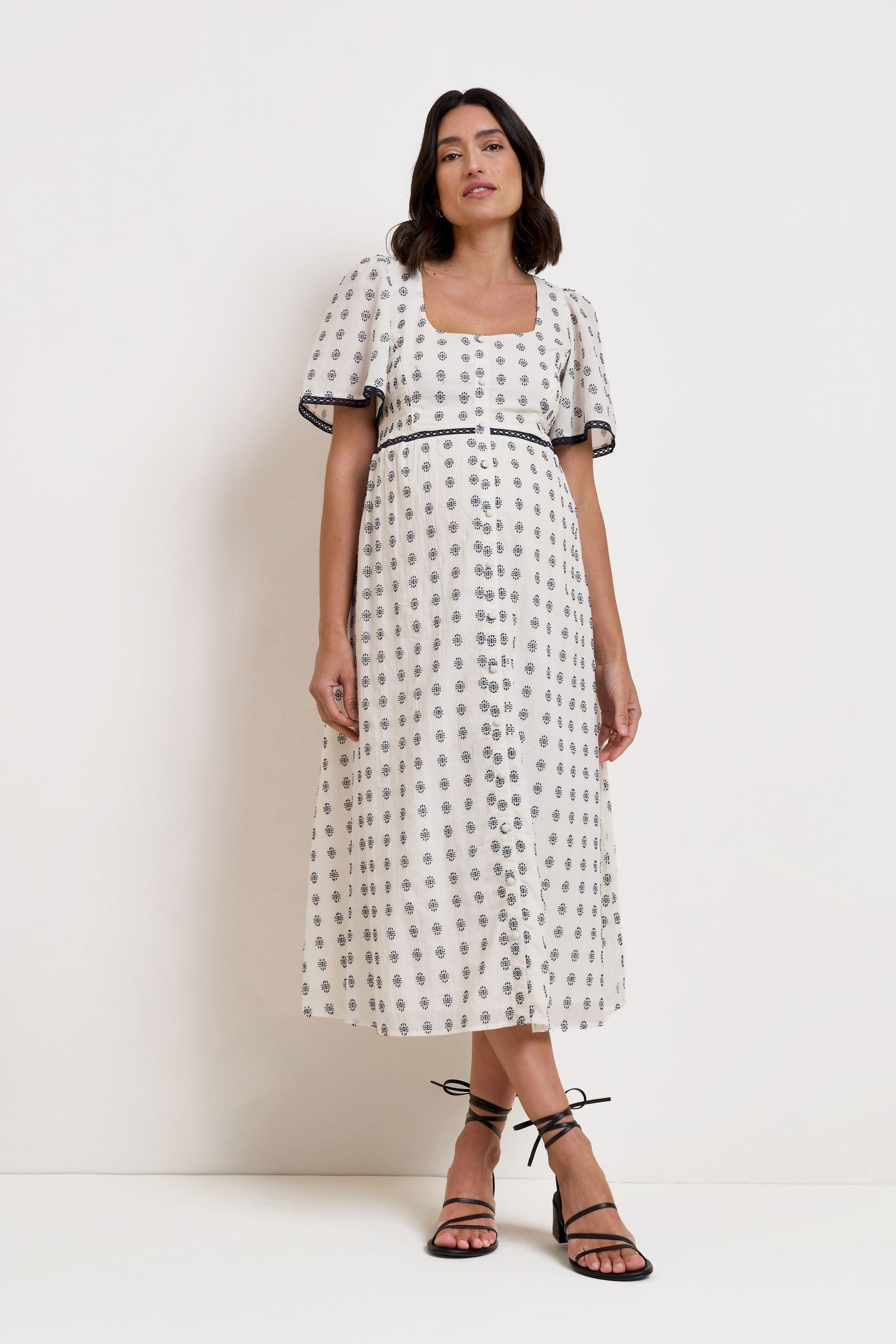 Seraphine Midikleid Seraphine Midikleid, Umstands- und Stillmode (1-tlg)