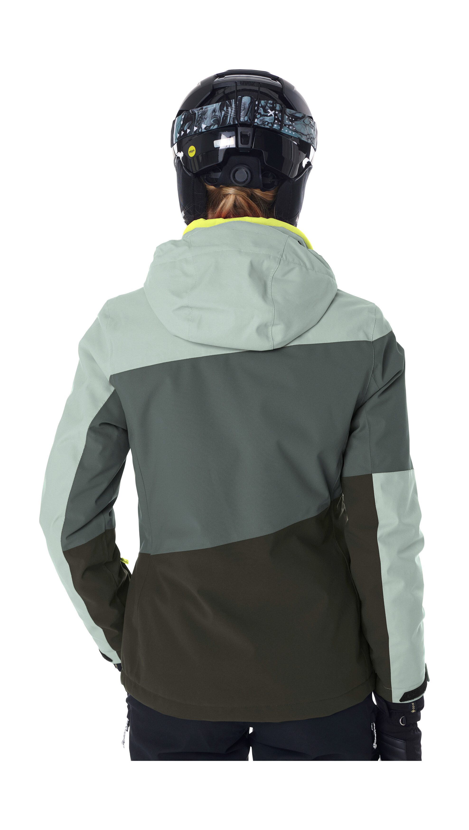 Killtec Skijacke KSW 67 WMN SKI JCKT Damen Skijacke: wasserdicht, atmungsaktiv, abnehmbare Kapuze