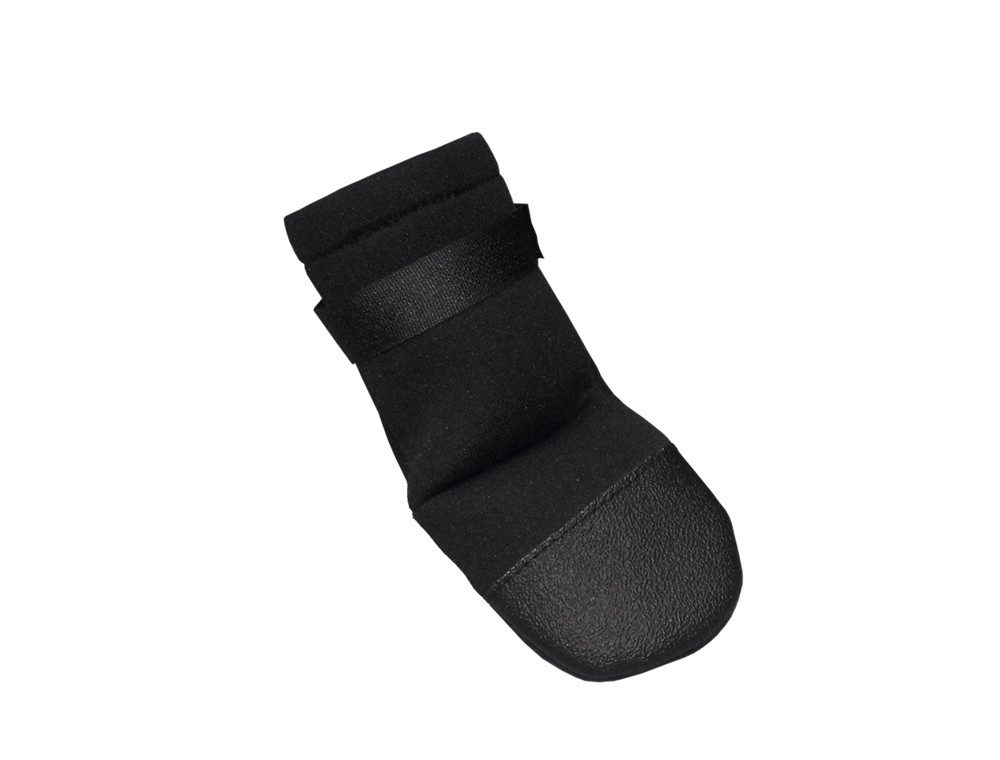 Nobby Fellbürste Pfotenschutz-Schuh "Neopren" 2 St, schwarz, Gr.S, 13cm