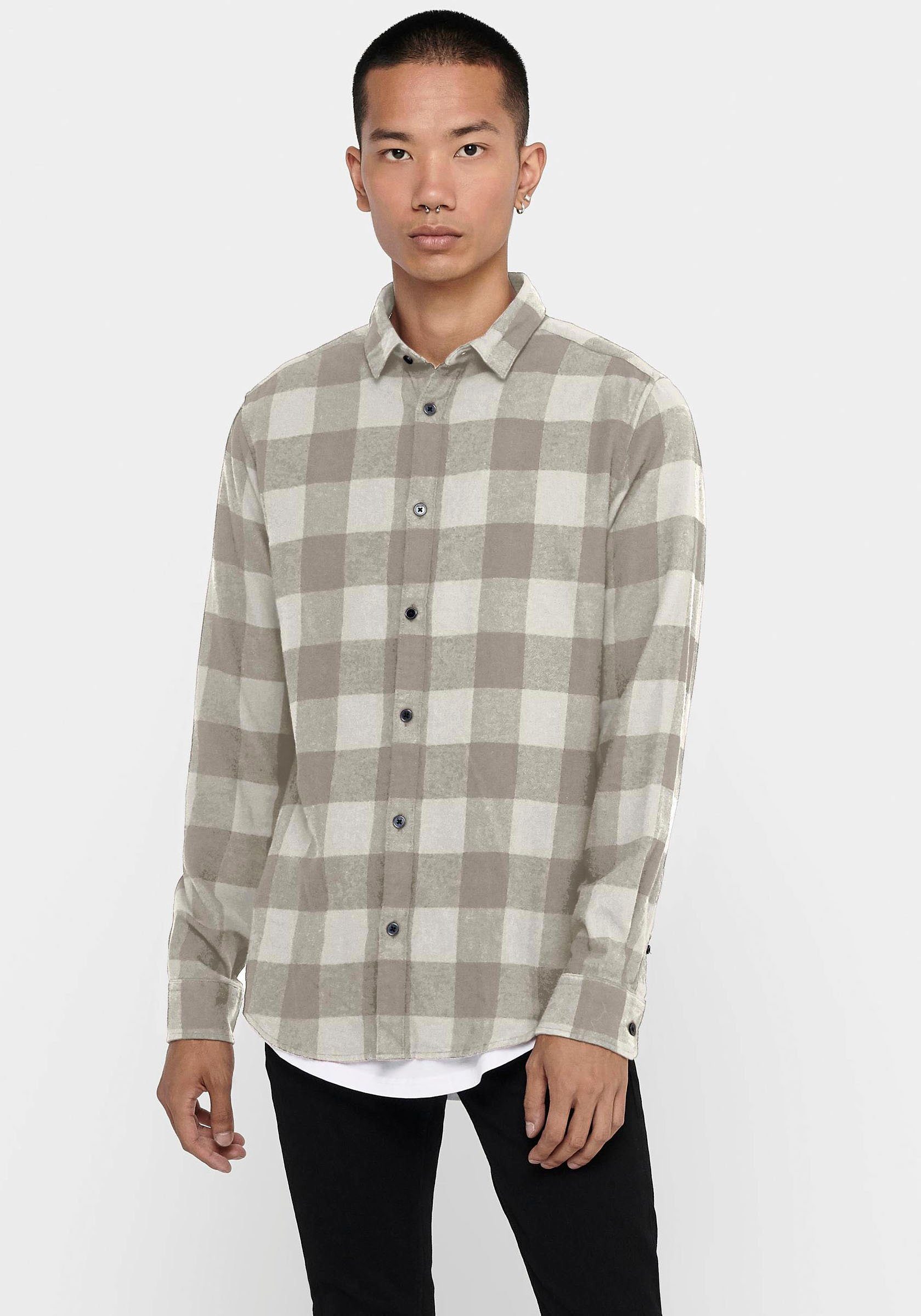 Karohemd ONSGUDMUND LS CHECKED SHIRT NOOS