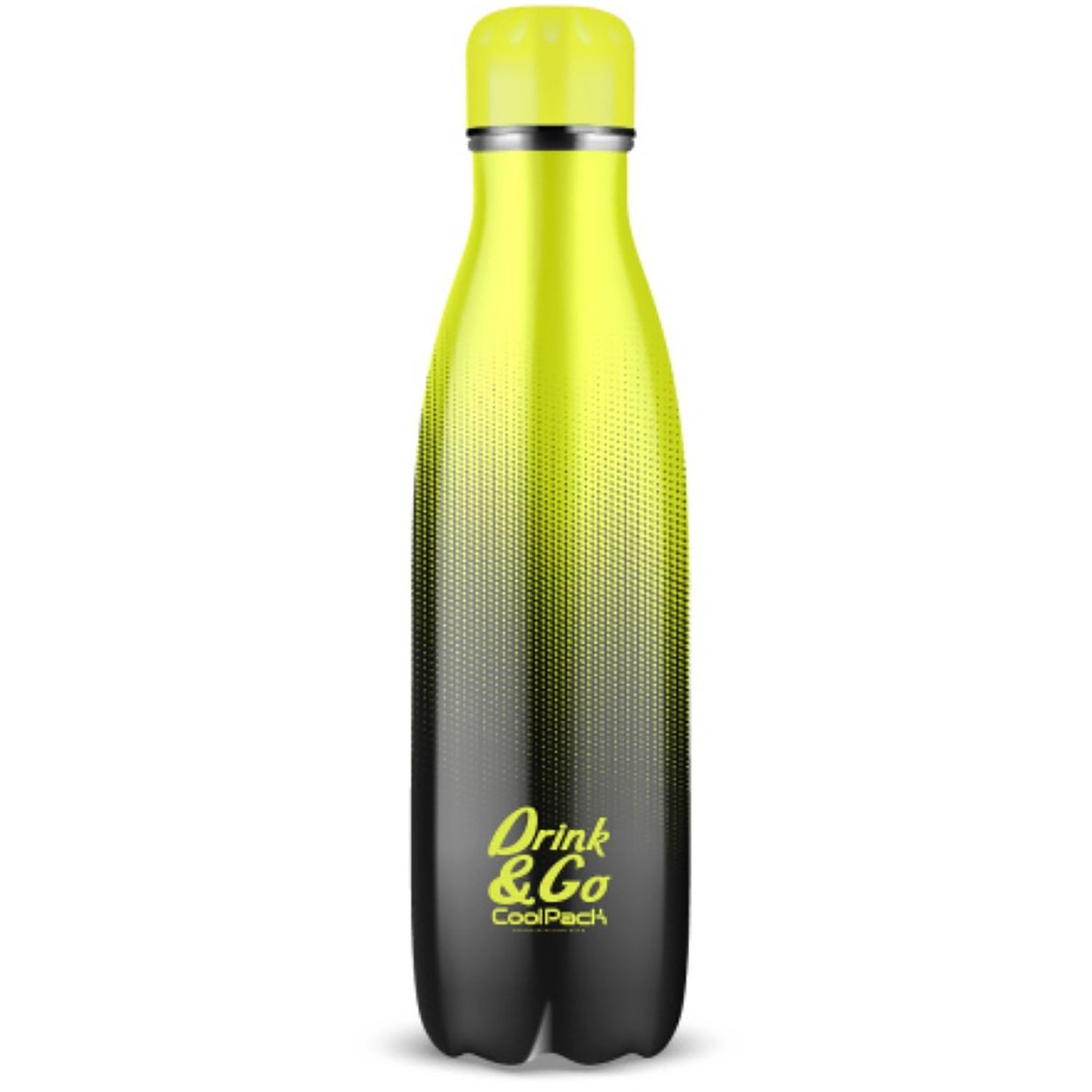 McNeill Trinkflasche Metall Thermo Flasche 500ml Gradient Lemon