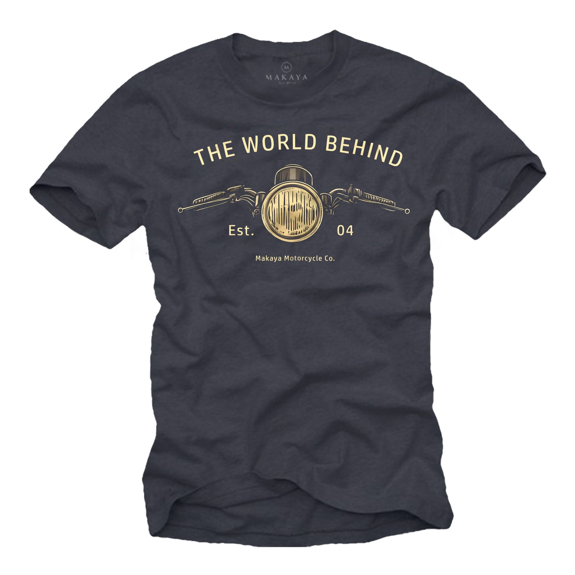 T-Shirt Bikershirt für Herren – Cooles Funshirt mit Spruch für Motorradfans