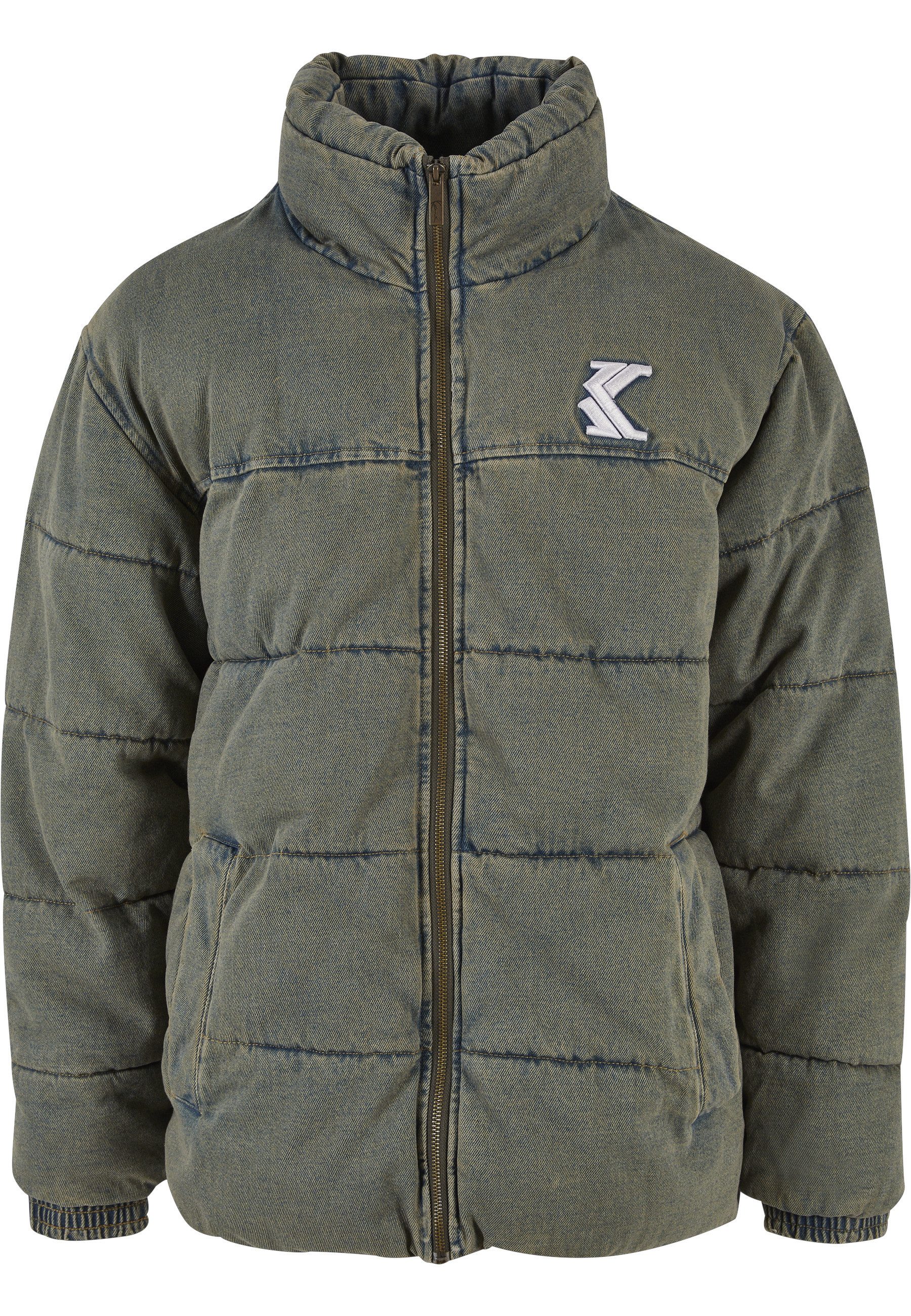 Winterjacke Karl Kani Herren KM224-019-1 KK OG Denim Puffer Jacket