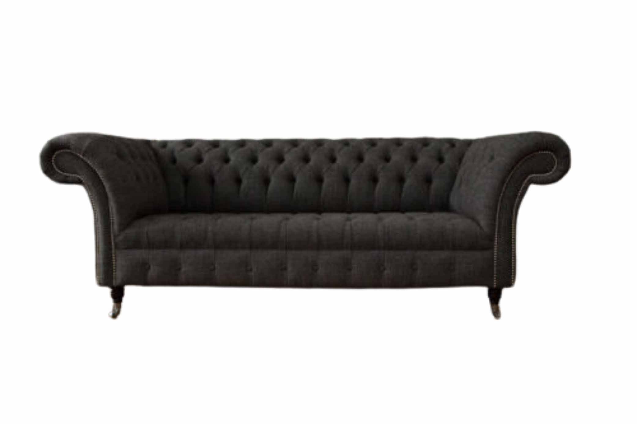 Sofa Chesterfield-Sofa, Sofas JVmoebel Couch Chesterfield Viersitzer Wohnzimmer Klassisch