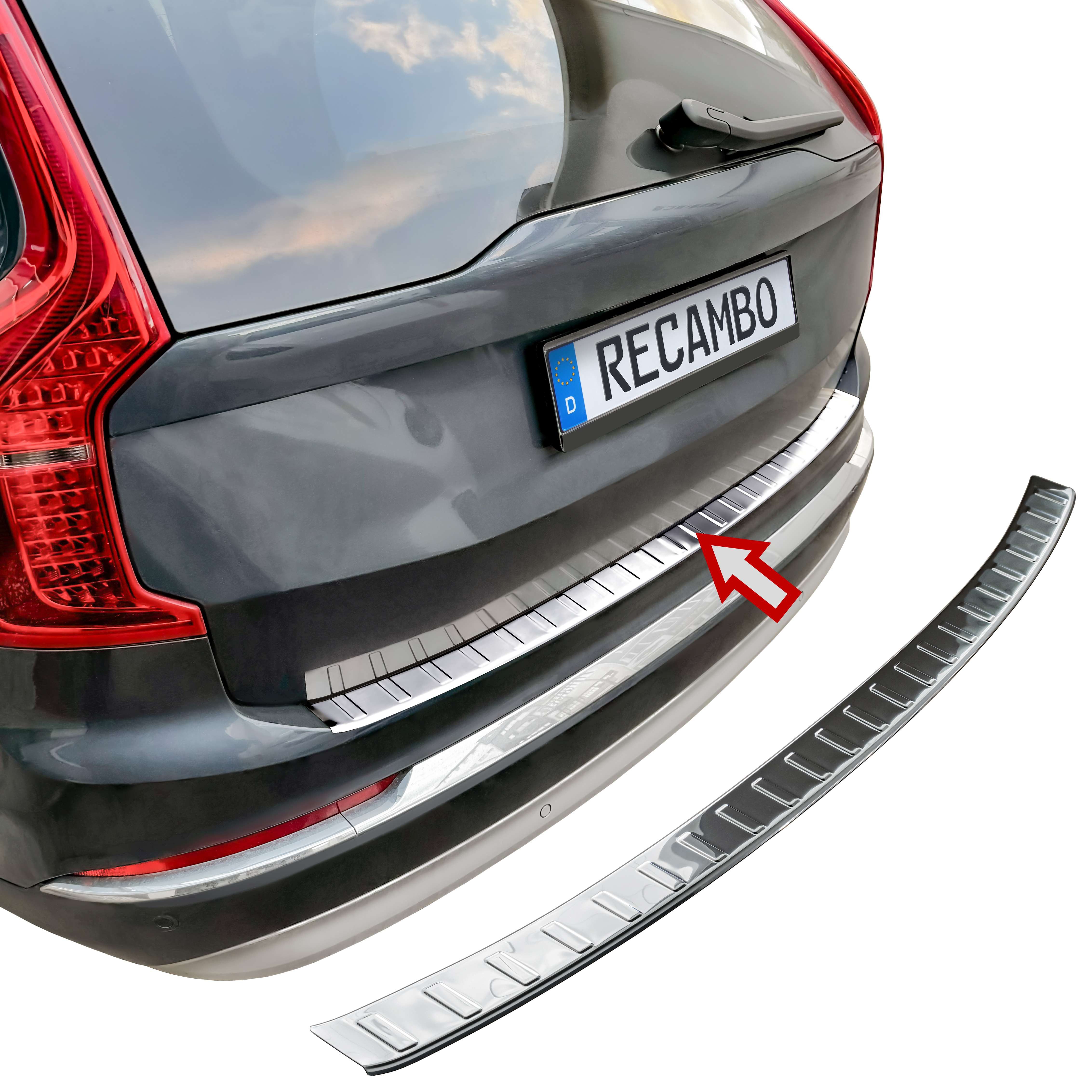 Ladekantenschutz für Volvo XC90 II, BJ ab 2015> Stoßstangenschutz