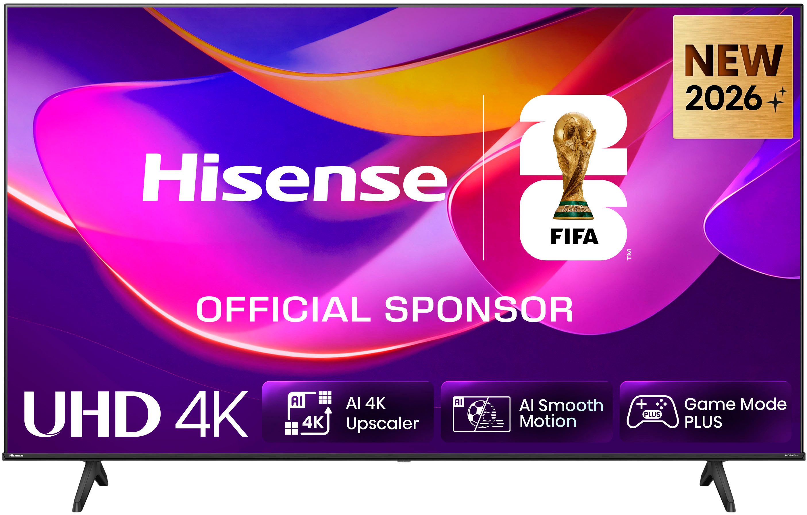 Hisense 58E6DS DLED-Fernseher (146 cm/58 Zoll, 4K Ultra HD, Smart-TV)