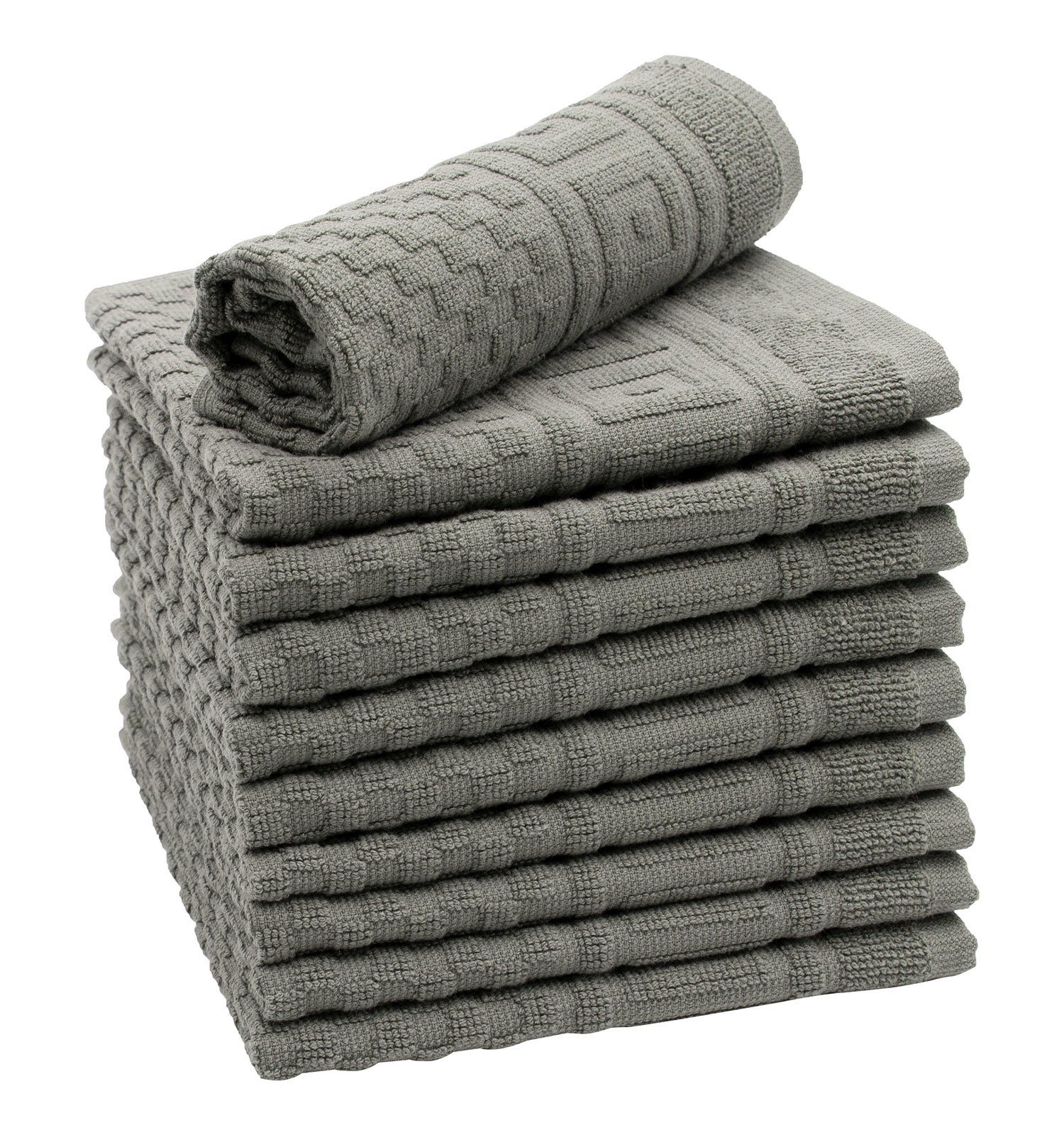 ZOLLNER Seiftuch, (10-St), 30 x 30 cm, 100% Baumwolle, vom Hotelwäschespezialisten