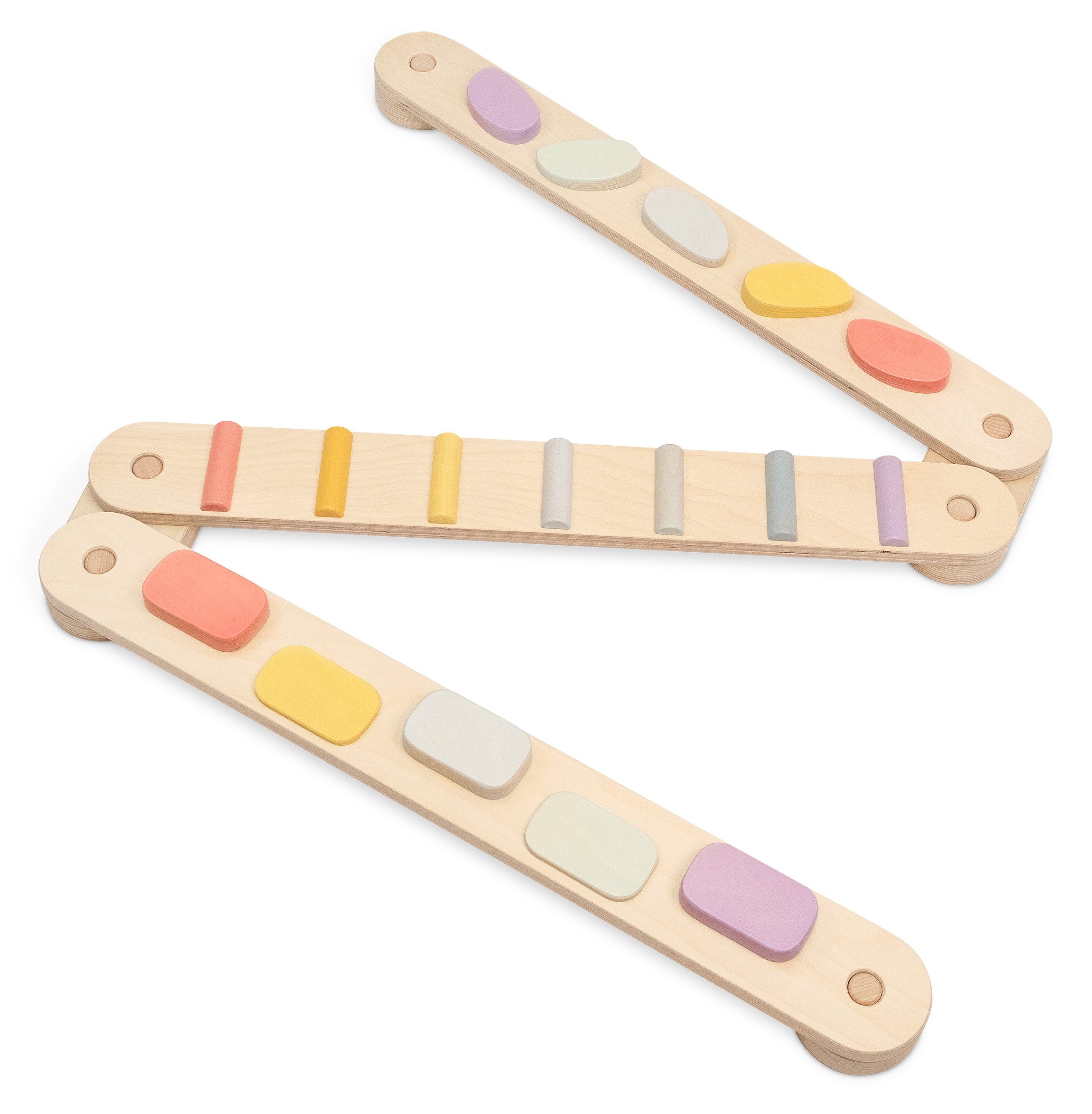 Ehrenkind Balanceboard Balancierbalken mit Hindernissen fördert Motorik für Kinder, Fördert Motorik & Gleichgewicht