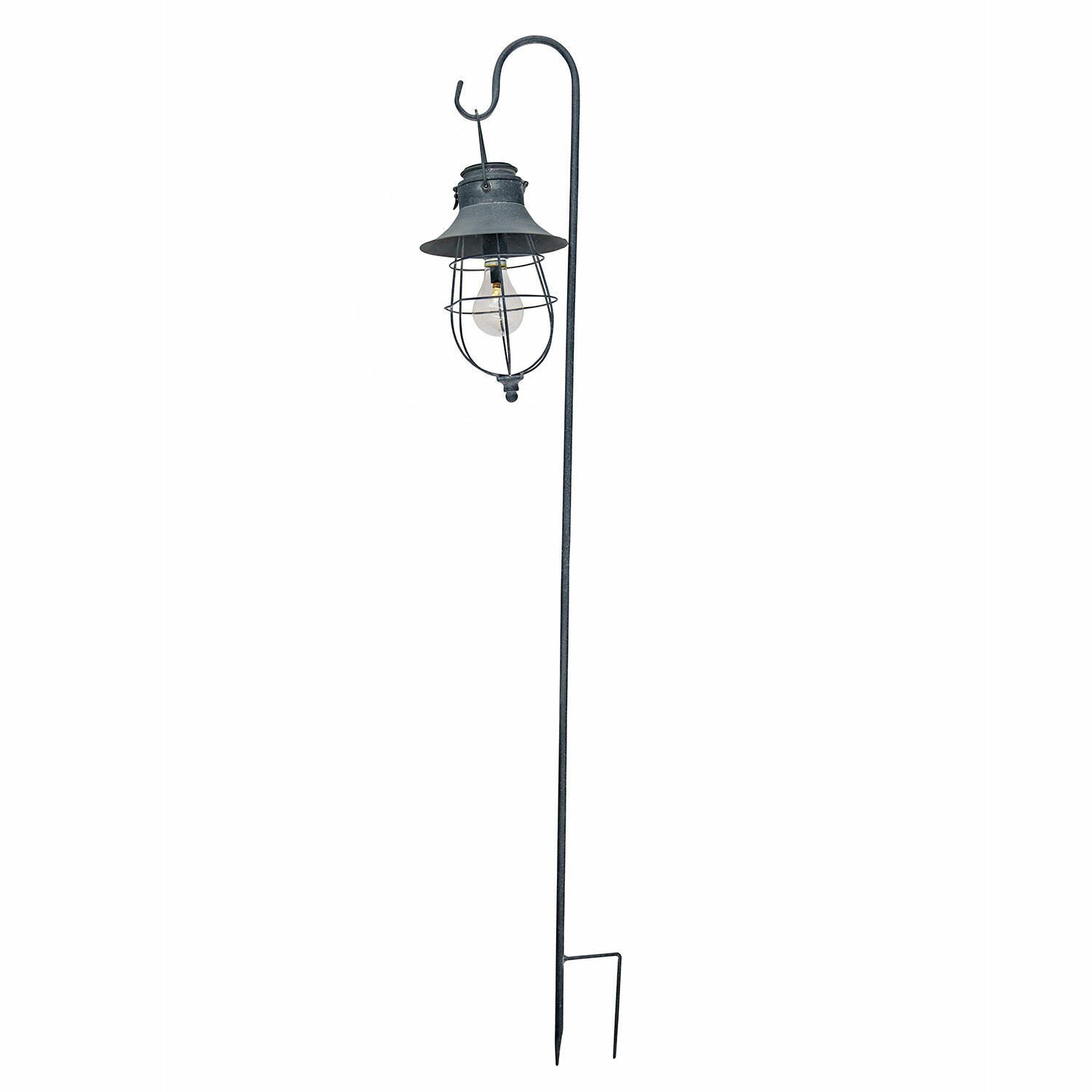Mirabeau LED Laterne Solar-Laterne Jarnesto antikgrau günstig online kaufen
