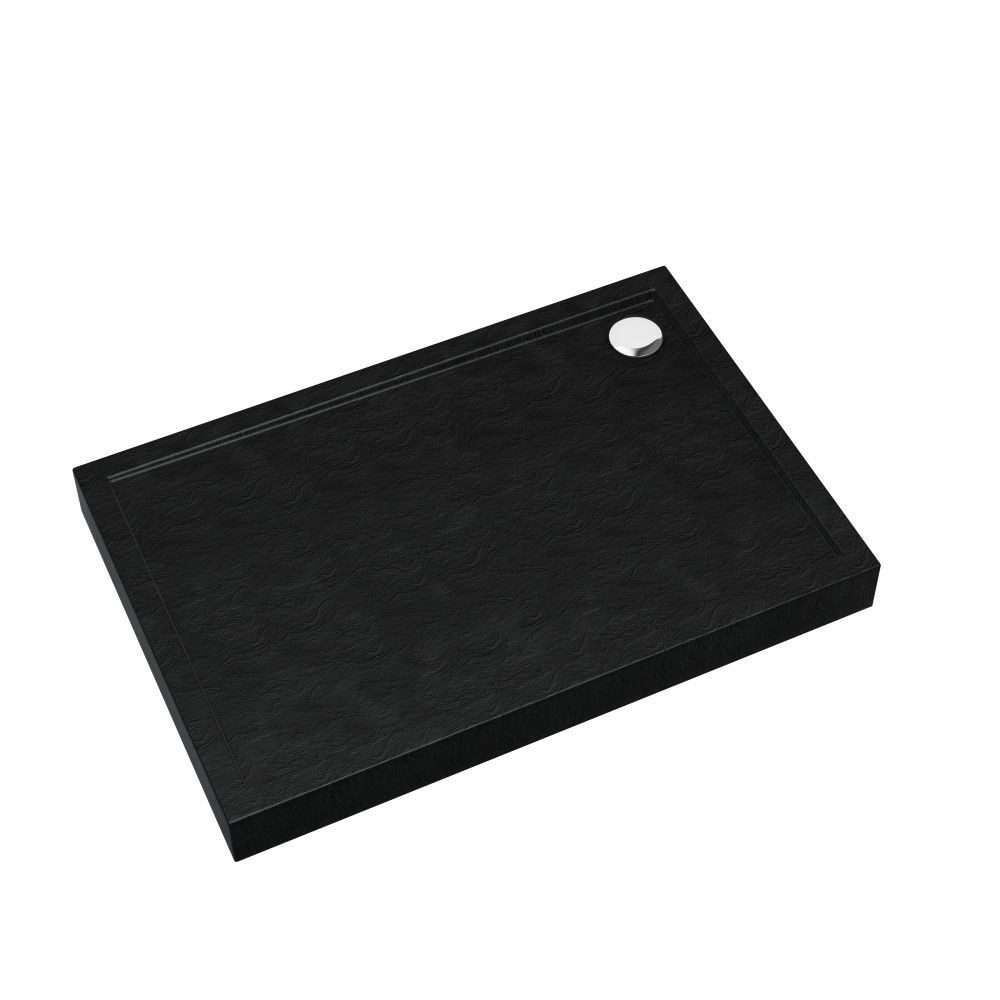 Aquabad® Duschwanne ULTIMA Black Stone, Rechteck, günstig online kaufen
