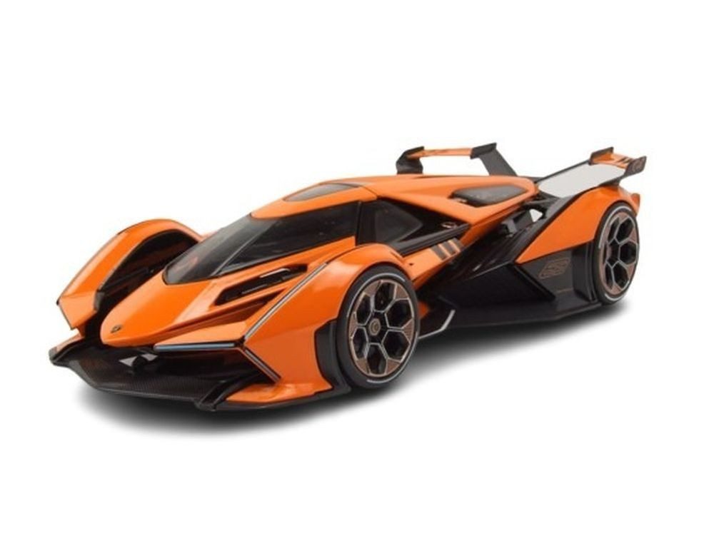 Maisto® Modellauto Lamborghini V12 Vision Gran Turismo orange, Maßstab 1:18