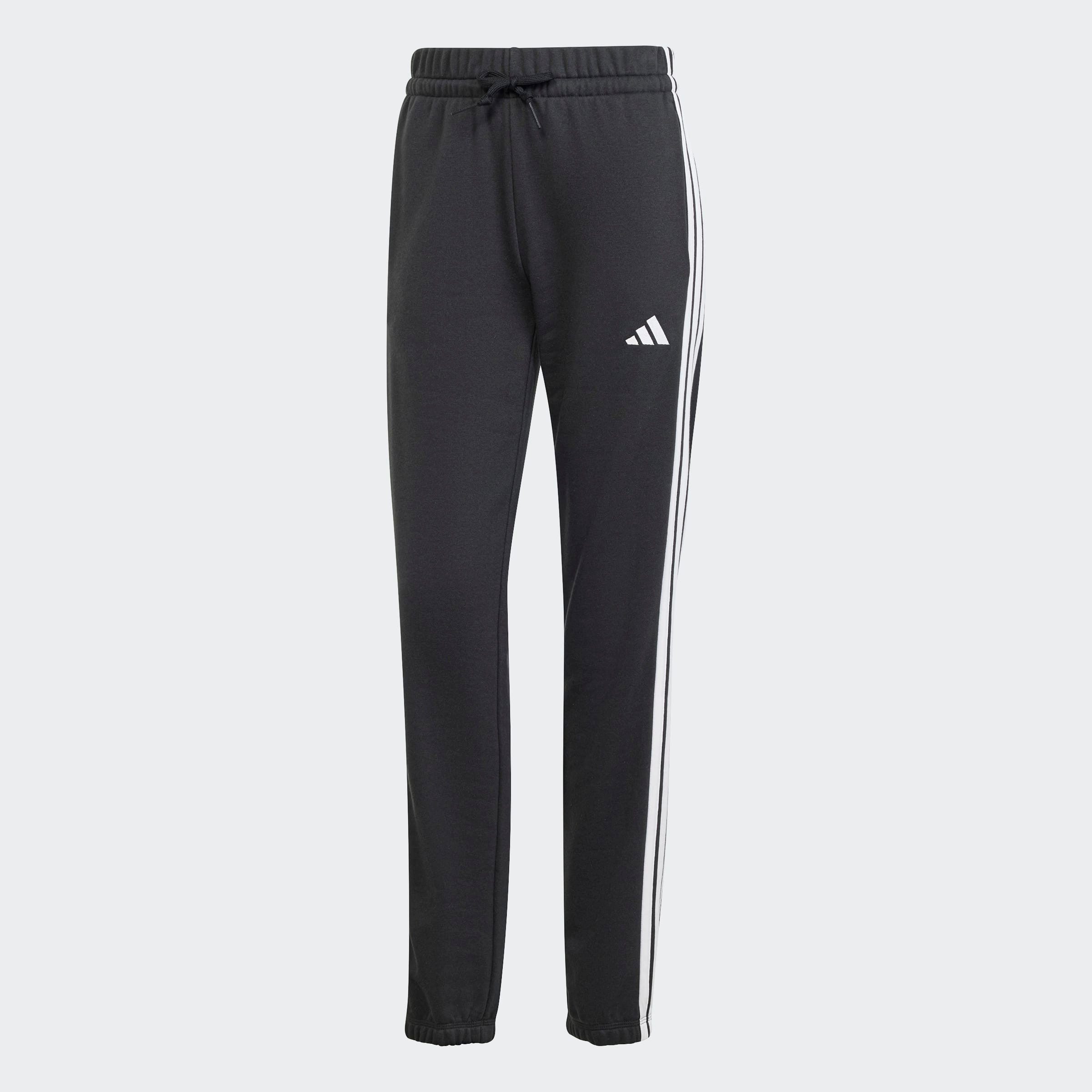 Sporthose ESSENTIALS 3-STREIFEN FRENCH TERRY CUFFED
