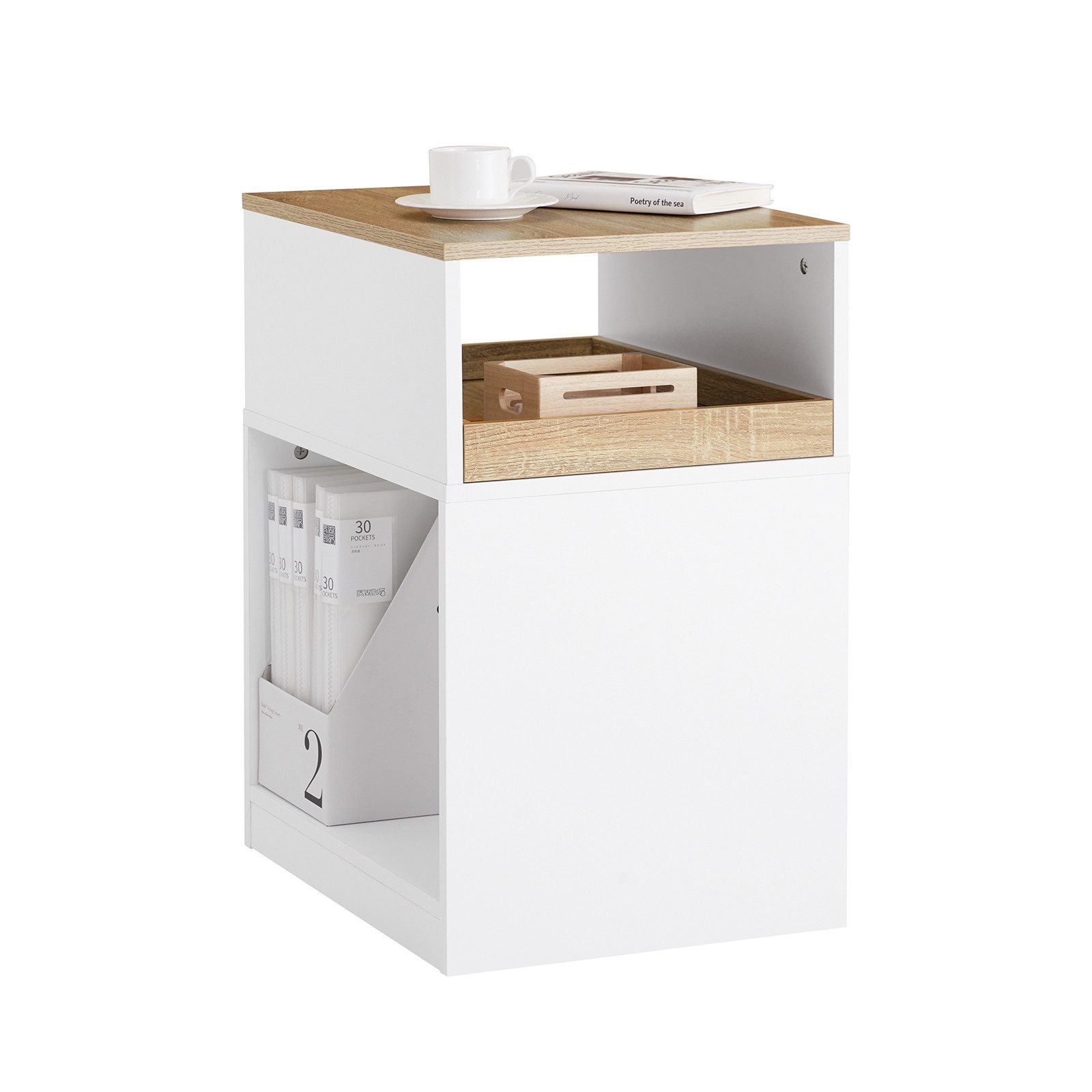 SoBuy Druckertisch ASK08, Rollcontainer Aktenschrank mit günstig online kaufen