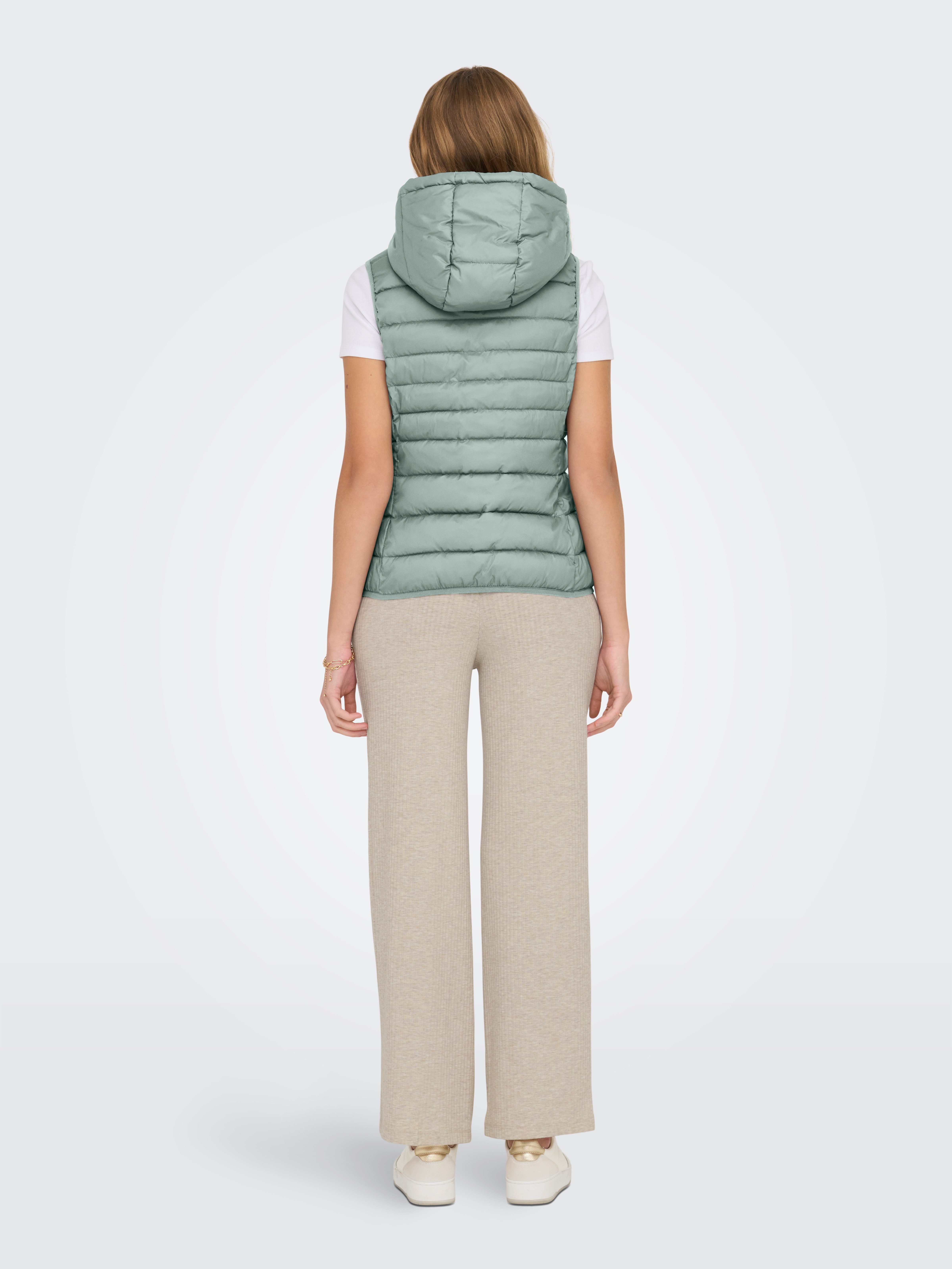 ONLY Steppweste ONLNEWTAHOE HOOD WAISTCOAT OTW NOOS Kunstfaser