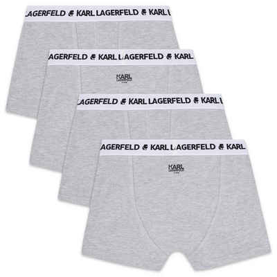 KARL LAGERFELD Боксерские мужские трусы, боксерки Karl Lagerfeld Боксерские мужские трусы, боксерки Trunks 2er Set grau Logo