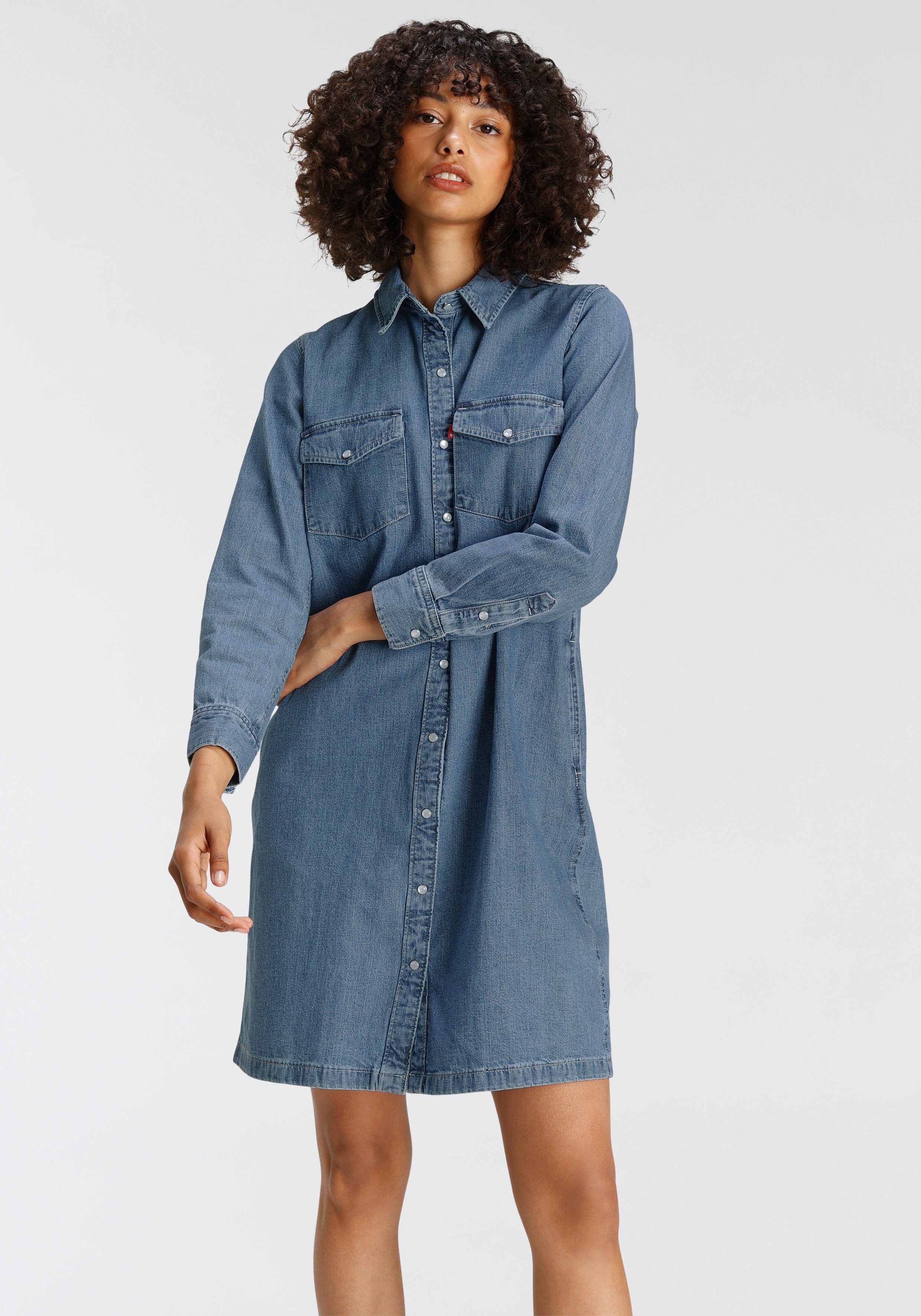 Levi's® Jeanskleid »SELMA DRESS« aus 100% Baumwolle online kaufen | OTTO