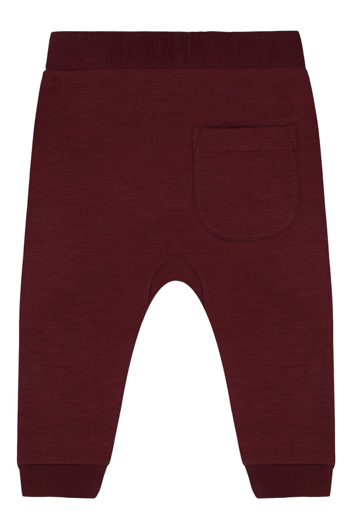 Hust & Claire Sweathose HCGeorgey Solid Brushed (1-tlg) HCGeorgey Solid Brushed Sweatpants für Jungen – Red Chocolate