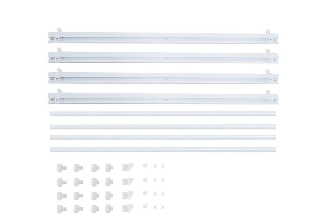 my home Paneelwagen, Schiebegardinen, (Packung, 4-St), in 57 cm Breite, mit günstig online kaufen
