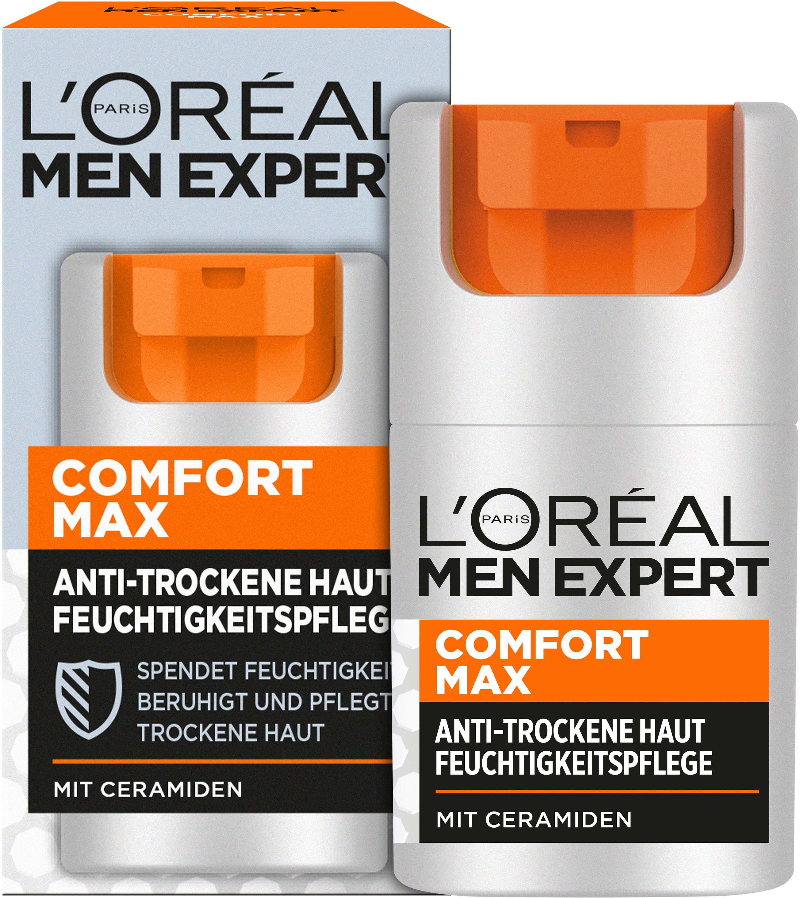 MEN EXPERT Comfort Max Gesichtsgel L'ORÉAL L'Oréal Expert Feuchtigkeitspflege Men PARIS