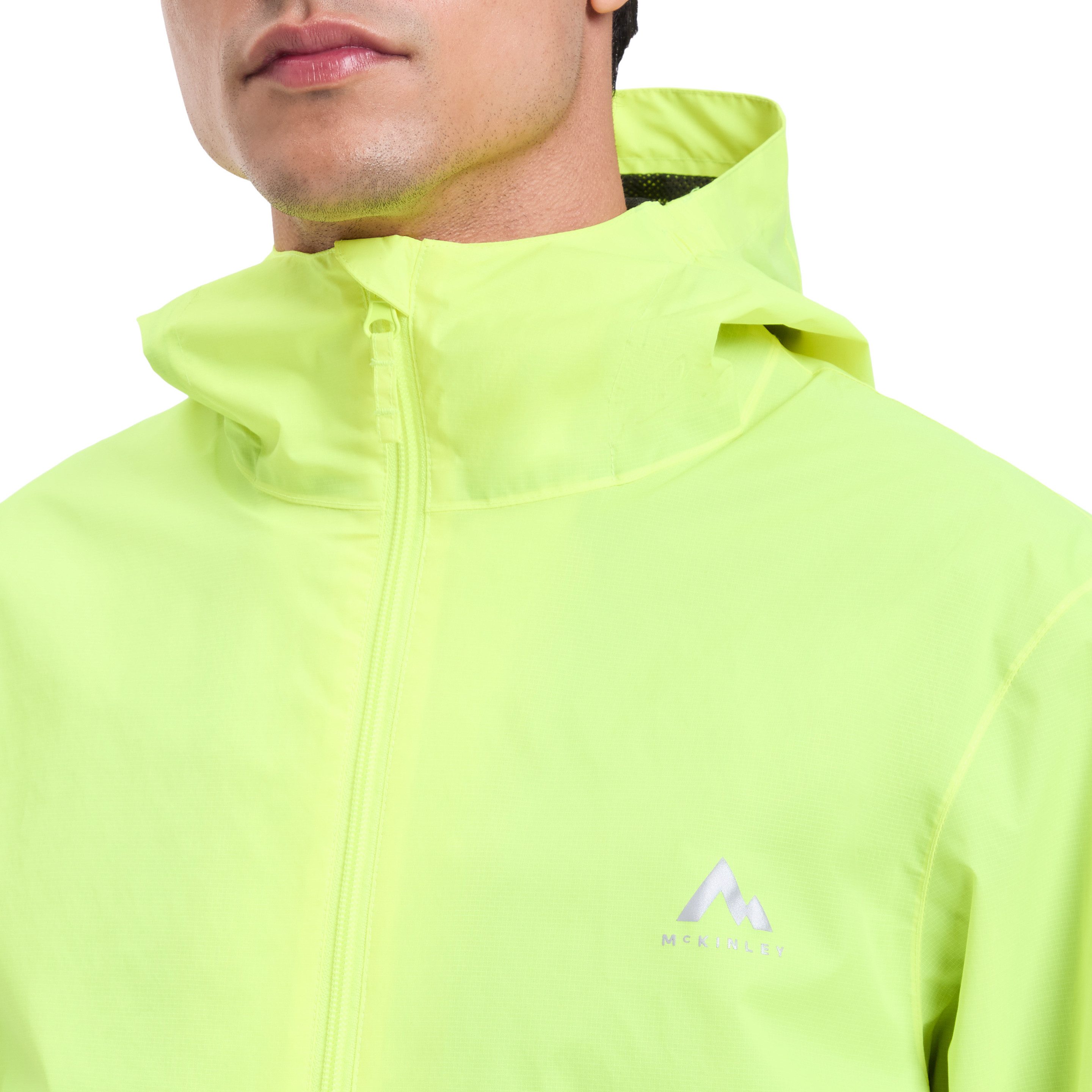 McKINLEY Regenjacke HE.-REGENJACKE KEREOL V M sportlicher Stil, mit AQUAMAX-Technologie, winddicht, atmungsaktiv
