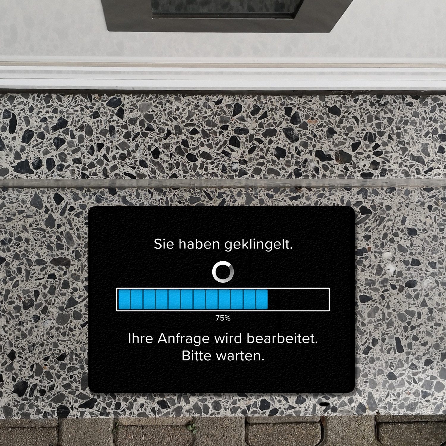speecheese Fußmatte Sie haben geklingelt Fußmatte günstig online kaufen