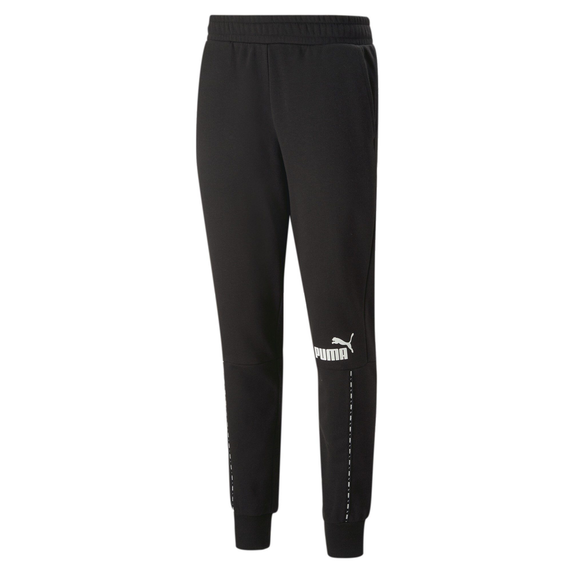 PUMA Trainingshose Puma Herren Jogginghose ESS BLOCK x TAPE Sweatpants TR c günstig online kaufen