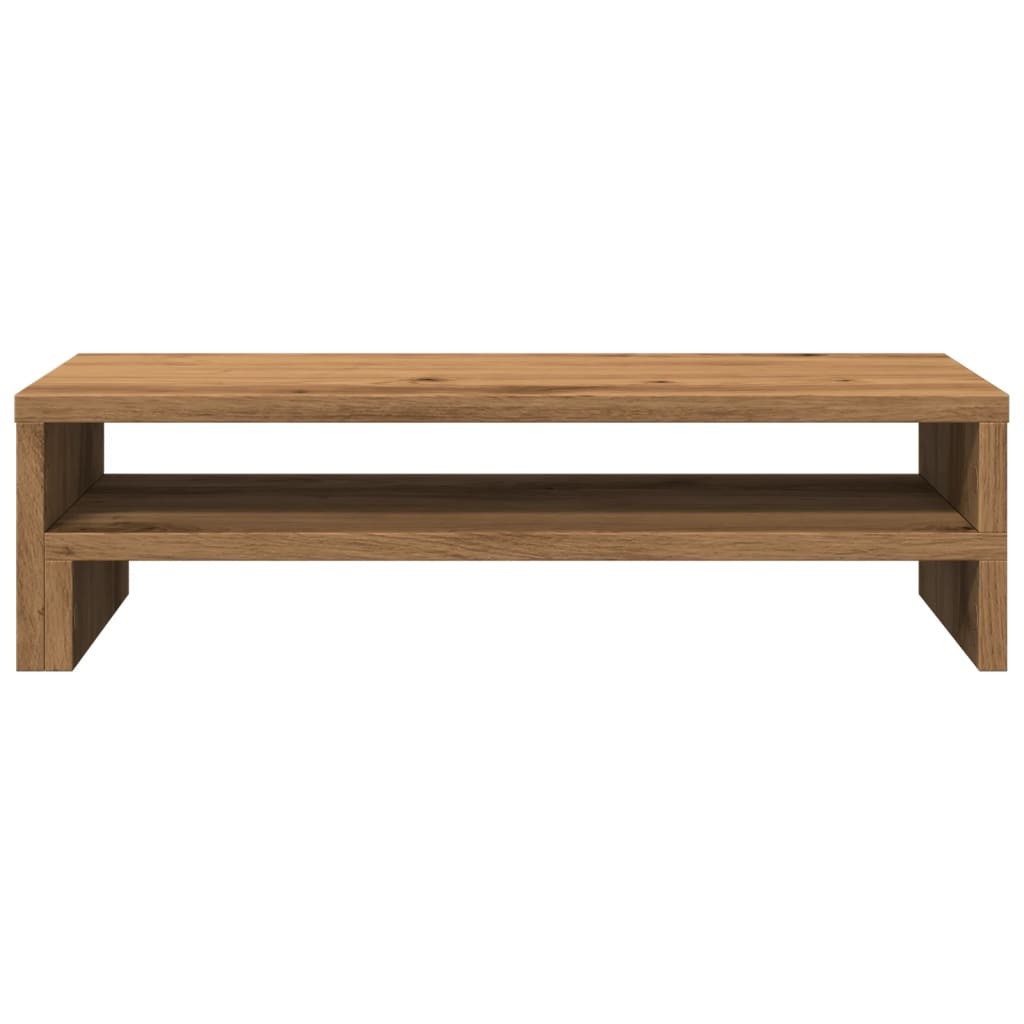 vidaXL Monitorständer Monitorständer Artisan-Eiche 54x22x15 cm Holzwerkstoff – Bild 4 von 5
