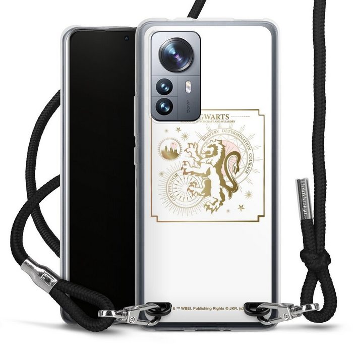 DeinDesign Handyhülle Gryffindor Harry Potter Offizielles Lizenzprodukt Xiaomi 12 Pro 5G Handykette Hülle mit Band Case zum Umhängen