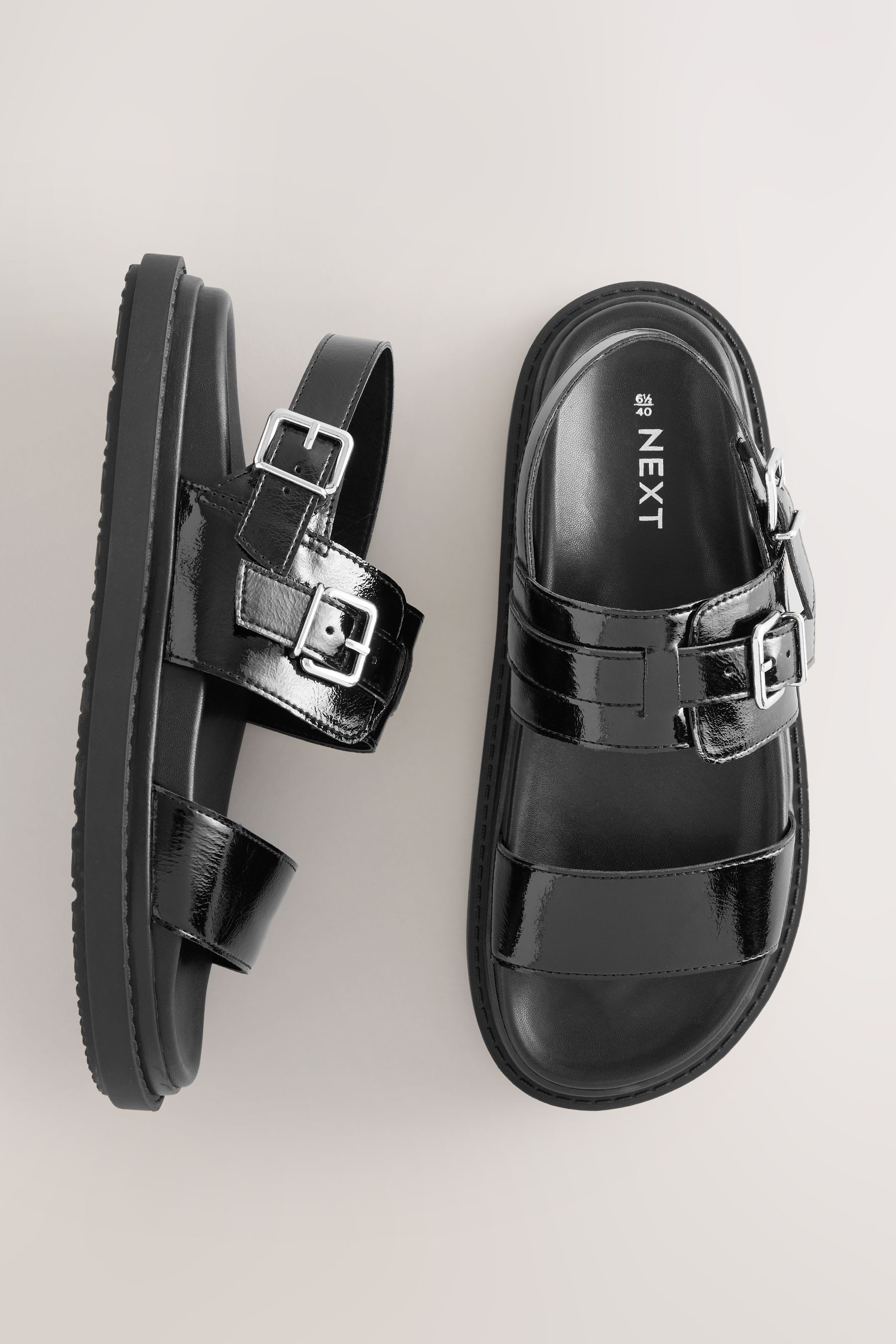 Next Sandalen mit Schnalle robustem Fußbett Sandale (1-tlg) günstig online kaufen