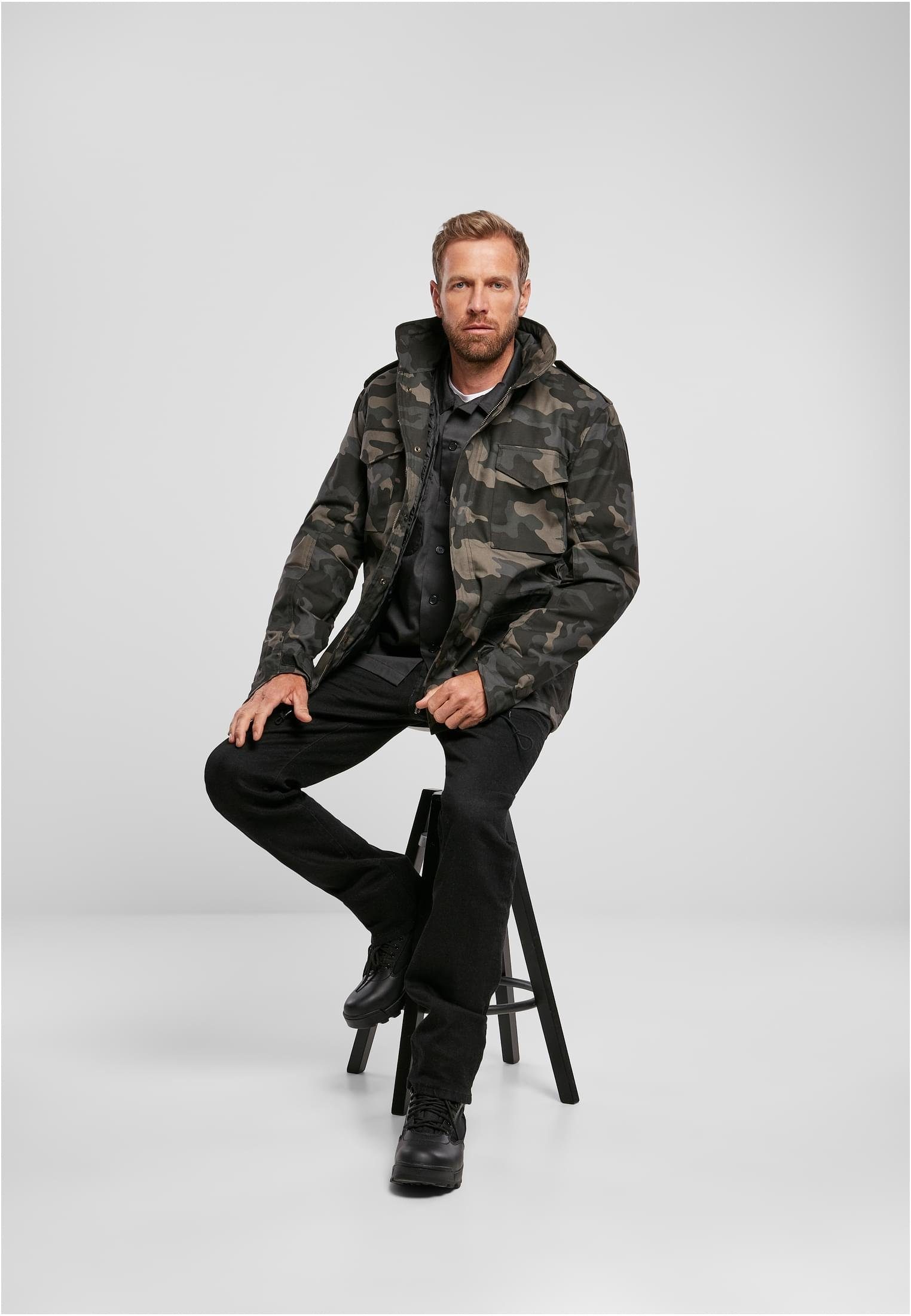 Jacket darkcamo Herren M-65 Field Wintermantel Brandit