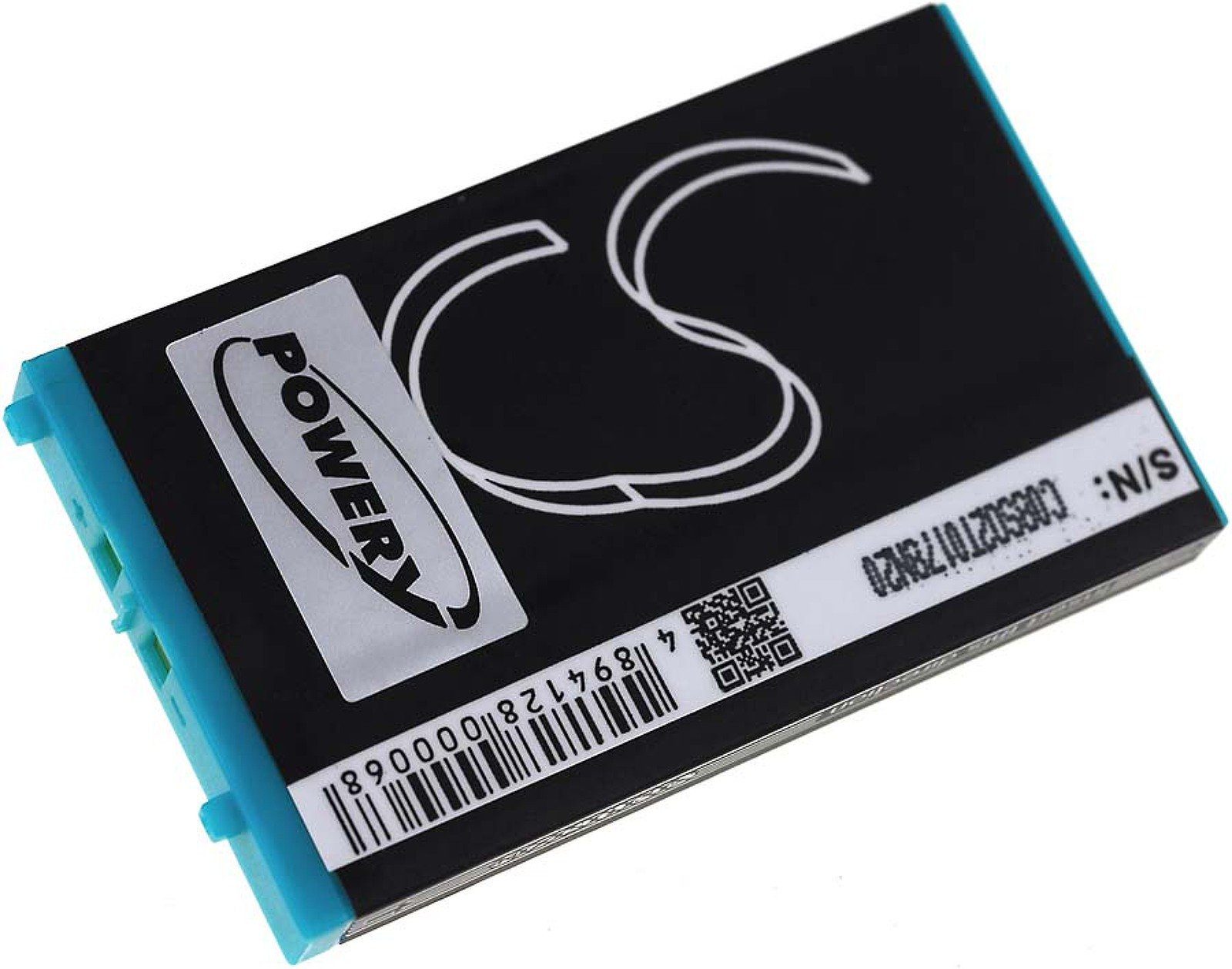 Powery Akku für GameBoy Nintendo Advance SP Akku 900 mAh (3.7 V)