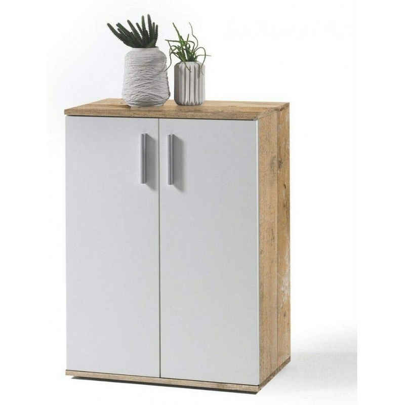Bega Consult Kommode Kommode Schuhkommode Sideboard CHARLY-BOBBY Old Style Eiche