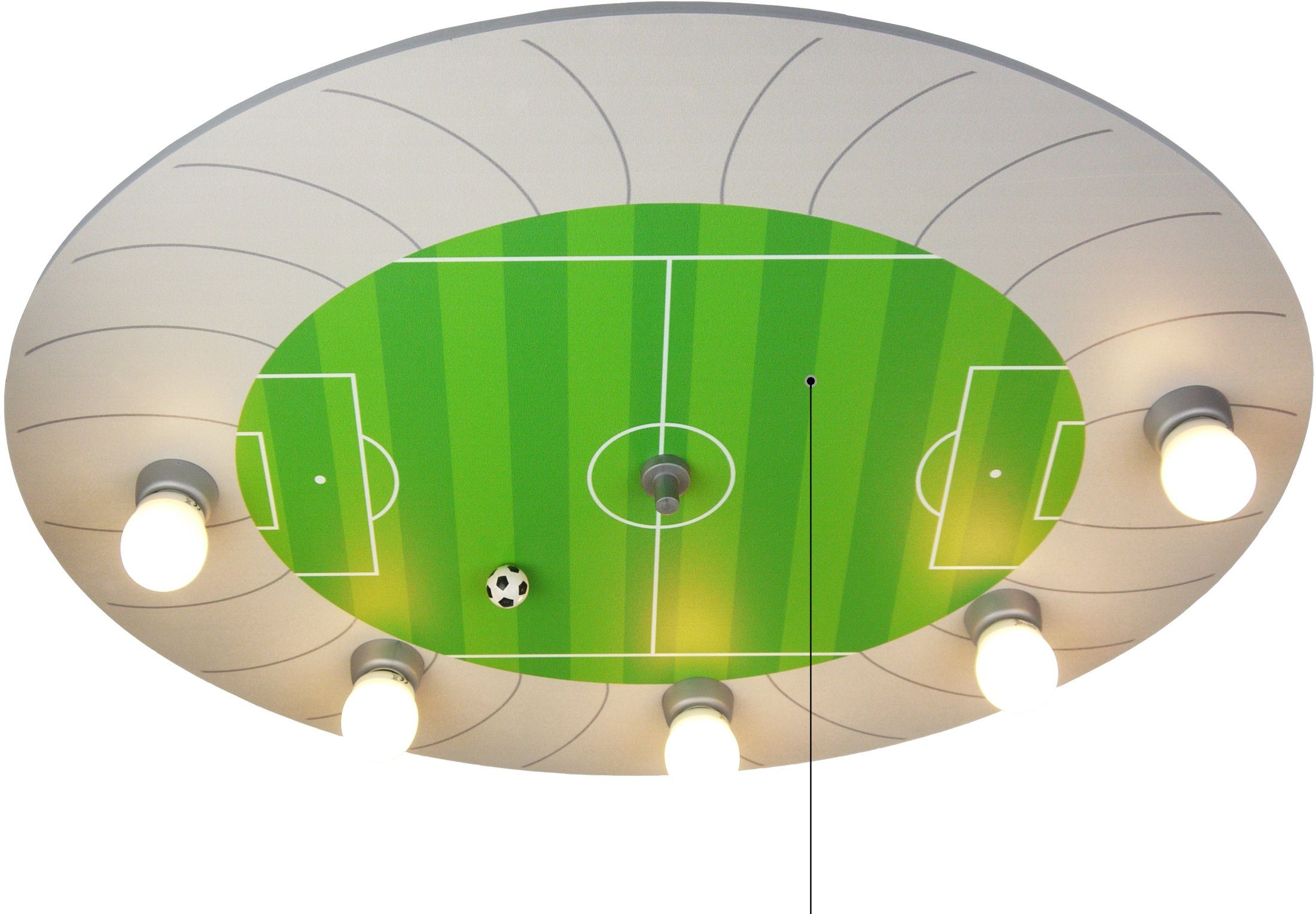 niermann Deckenleuchte Fußball-Stadion, ohne Leuchtmittel, Deckenleuchte Fußball-Stadion | Deckenlampen