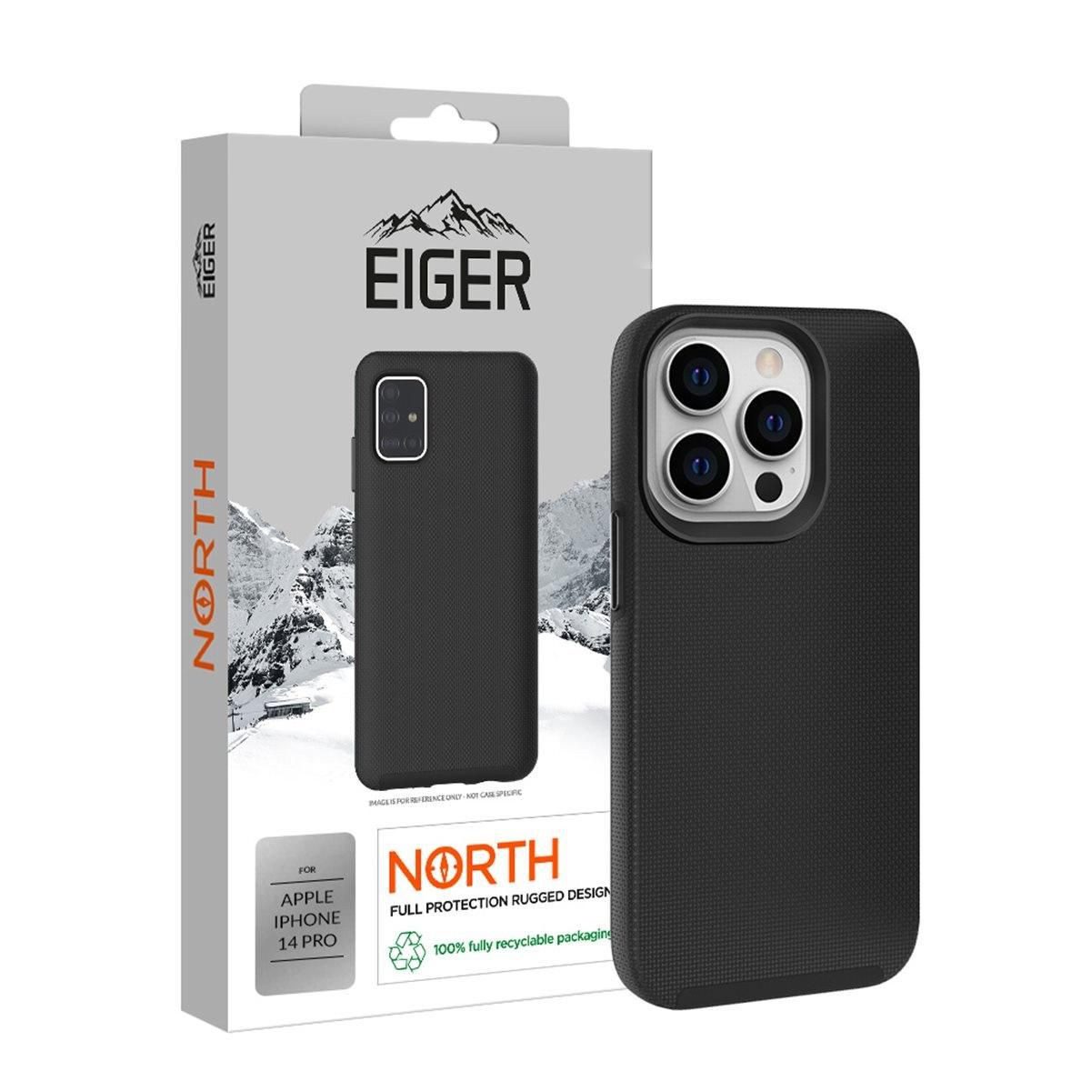 EIGER Notebook-Rucksack EIGER North Case Apple iPhone 14 Pro black (EGCA00386)