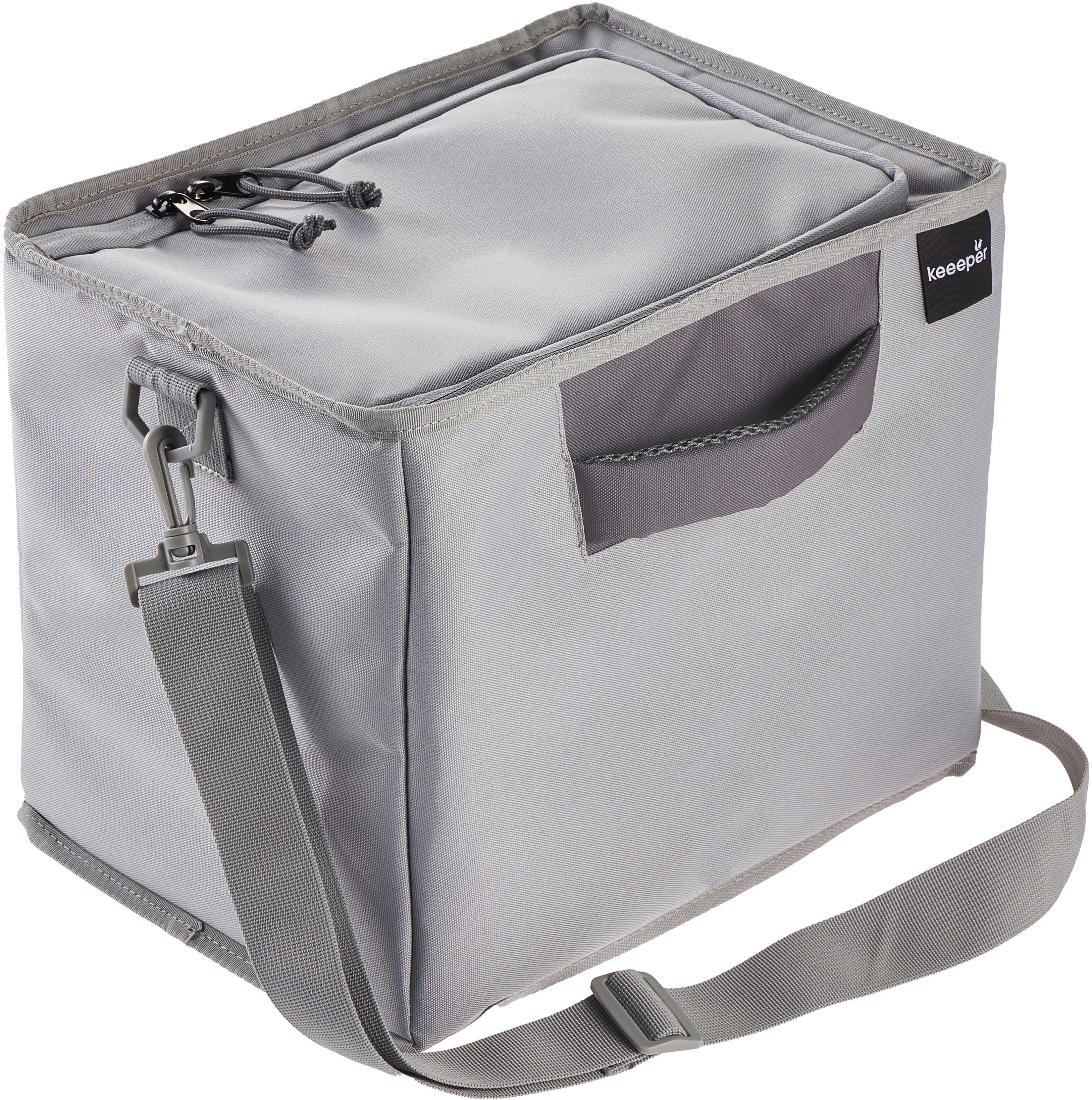 keeeper Kühltasche neo, faltbare Isoliertasche, 19 l, mit Schultergurt, wasserabweisend und auslaufsicher